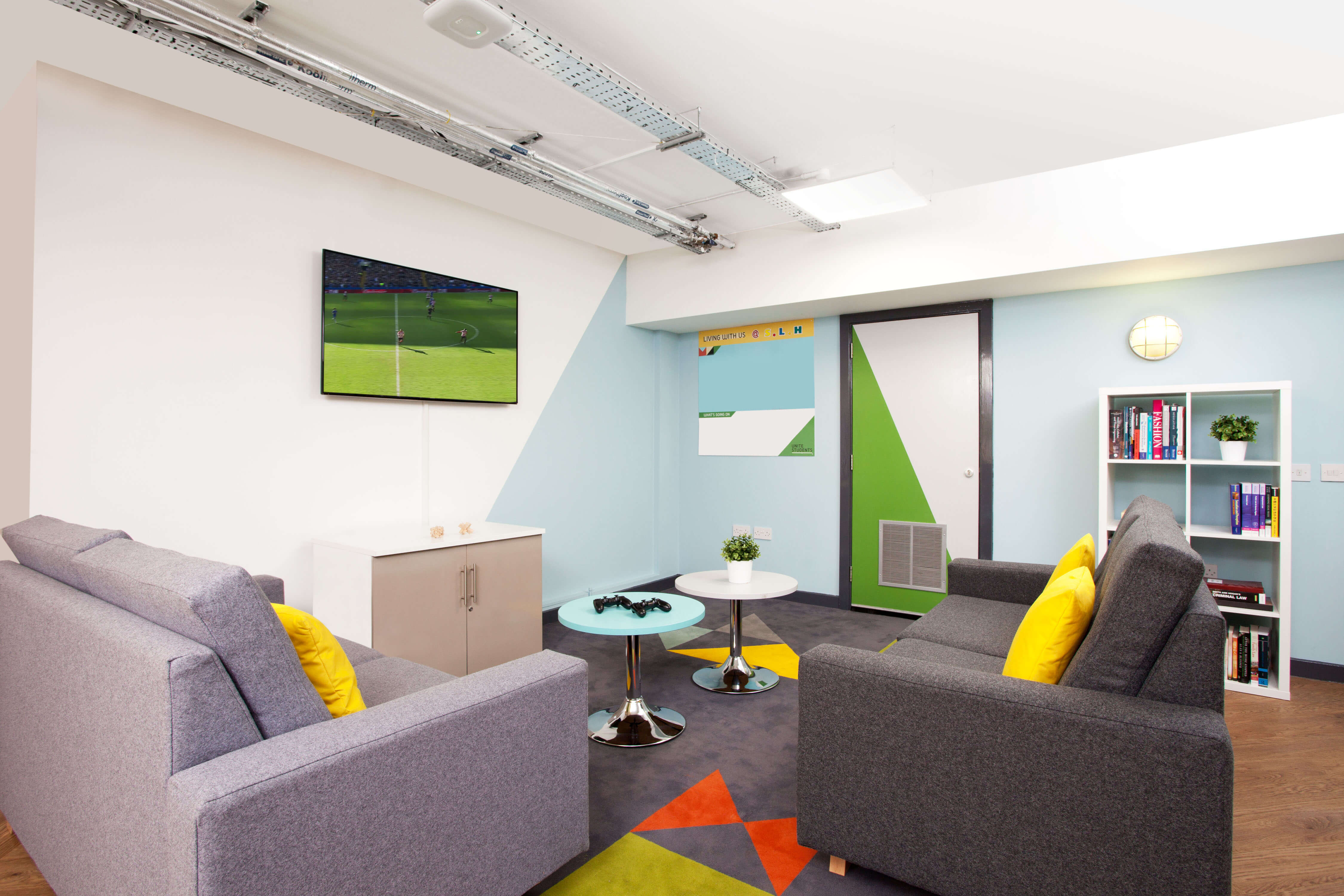 Common room at Student Living Heights