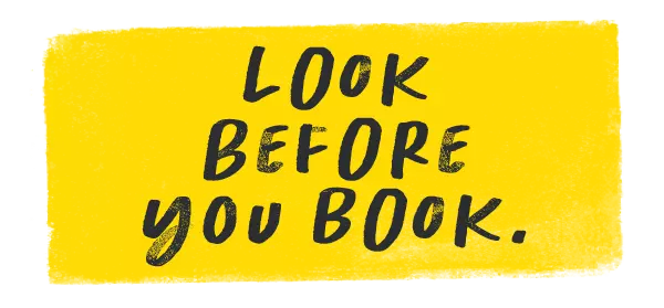 Look Before You Book Header