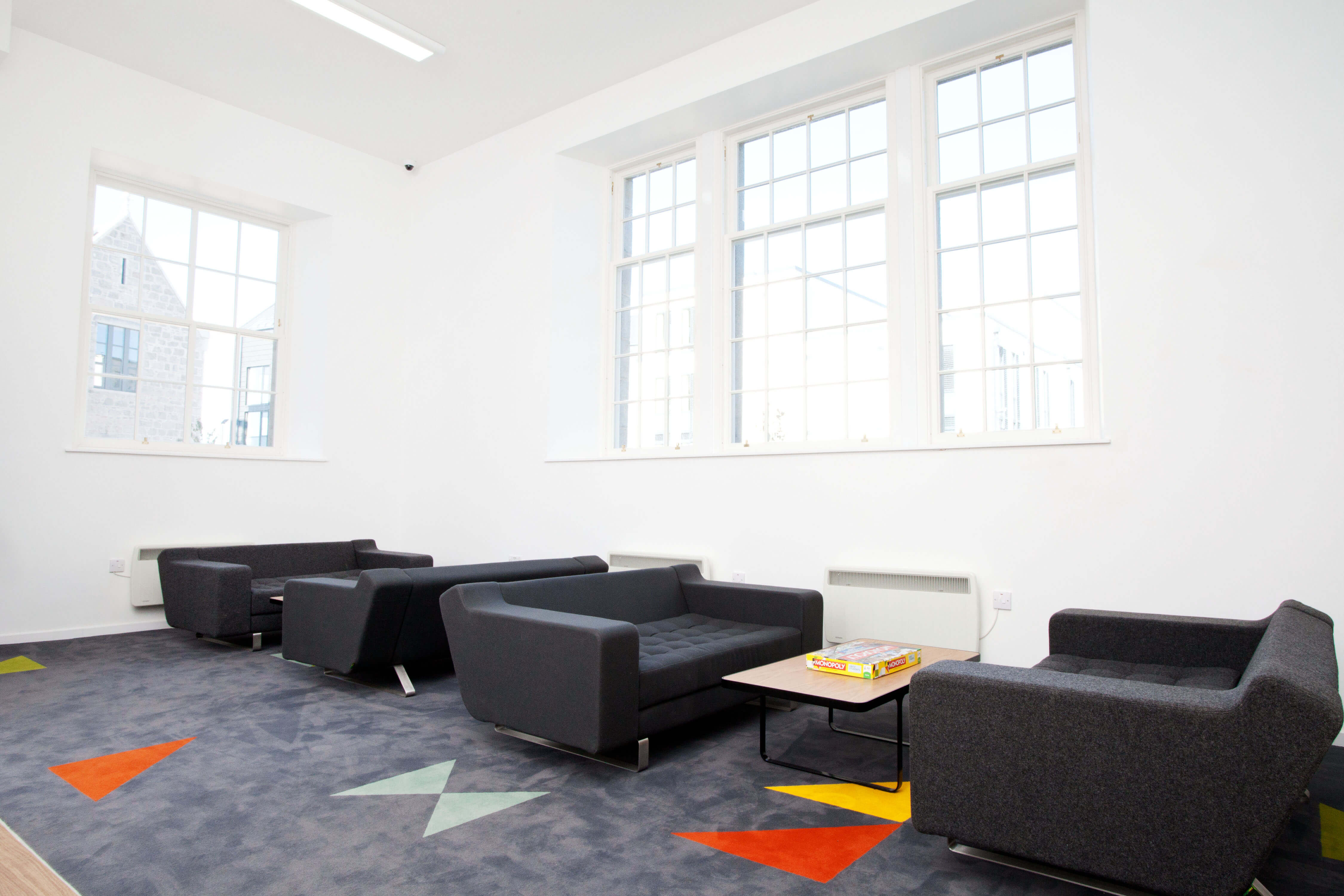 Common room sofa seating