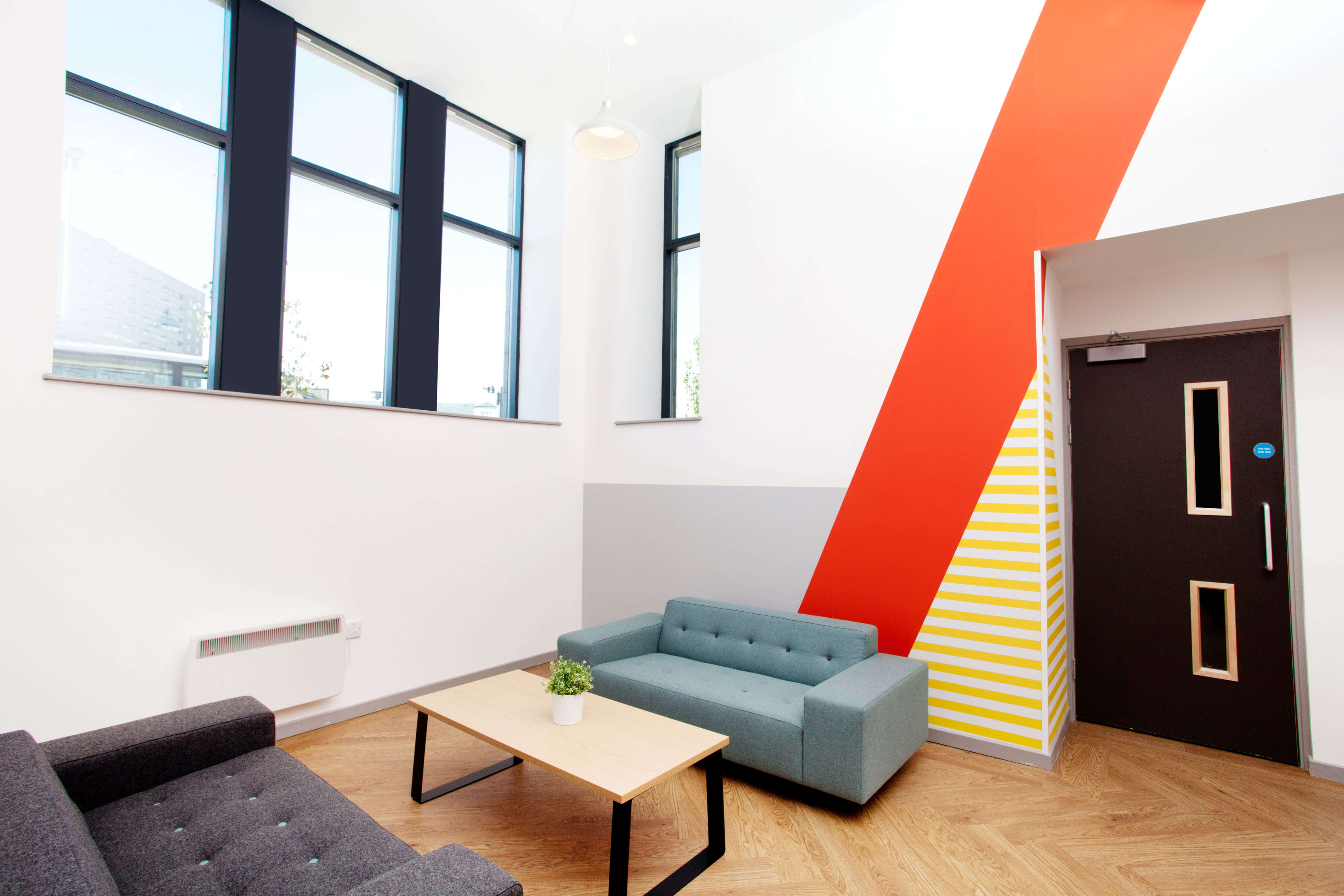 Reception sofa seating
