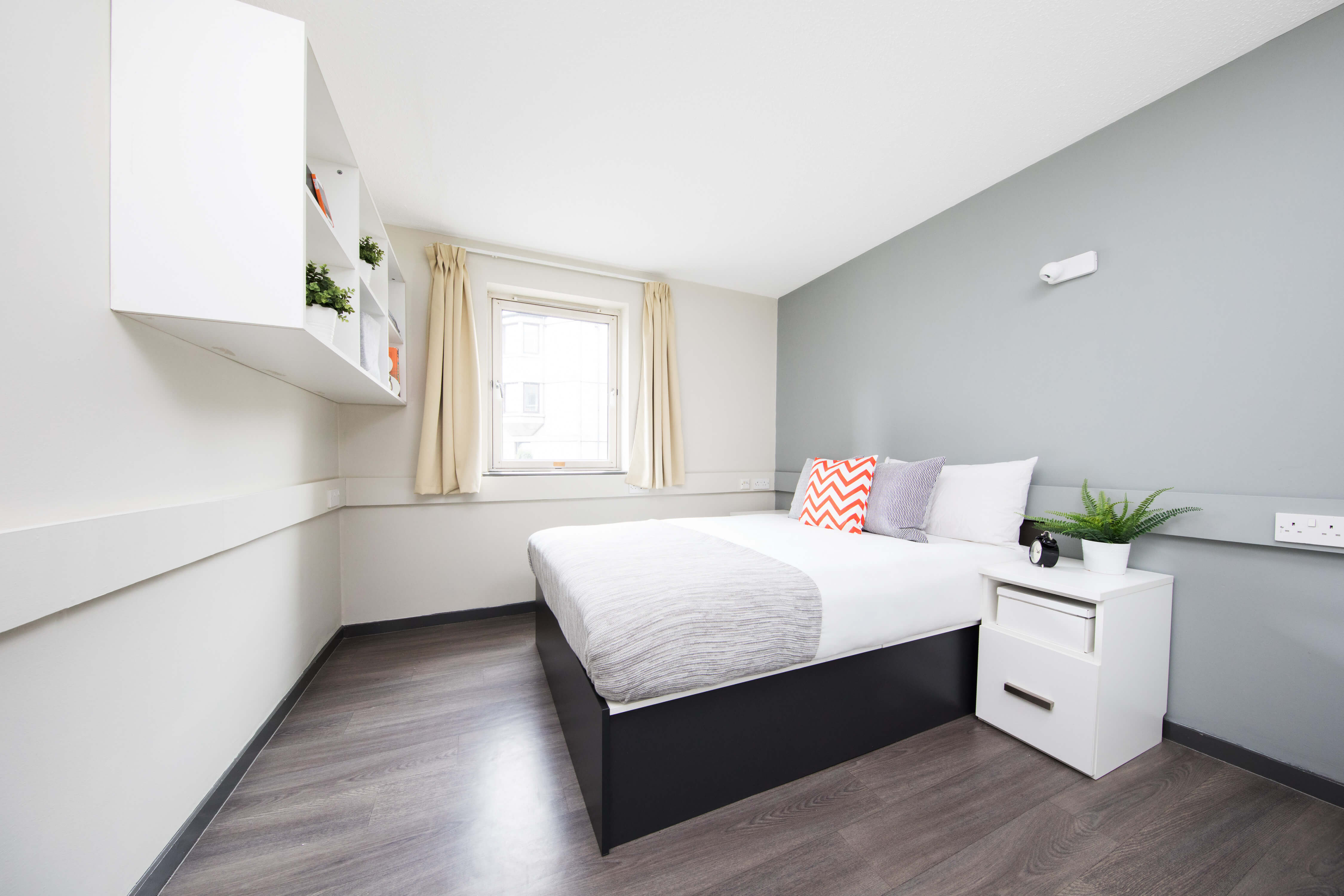 Bed area in flat