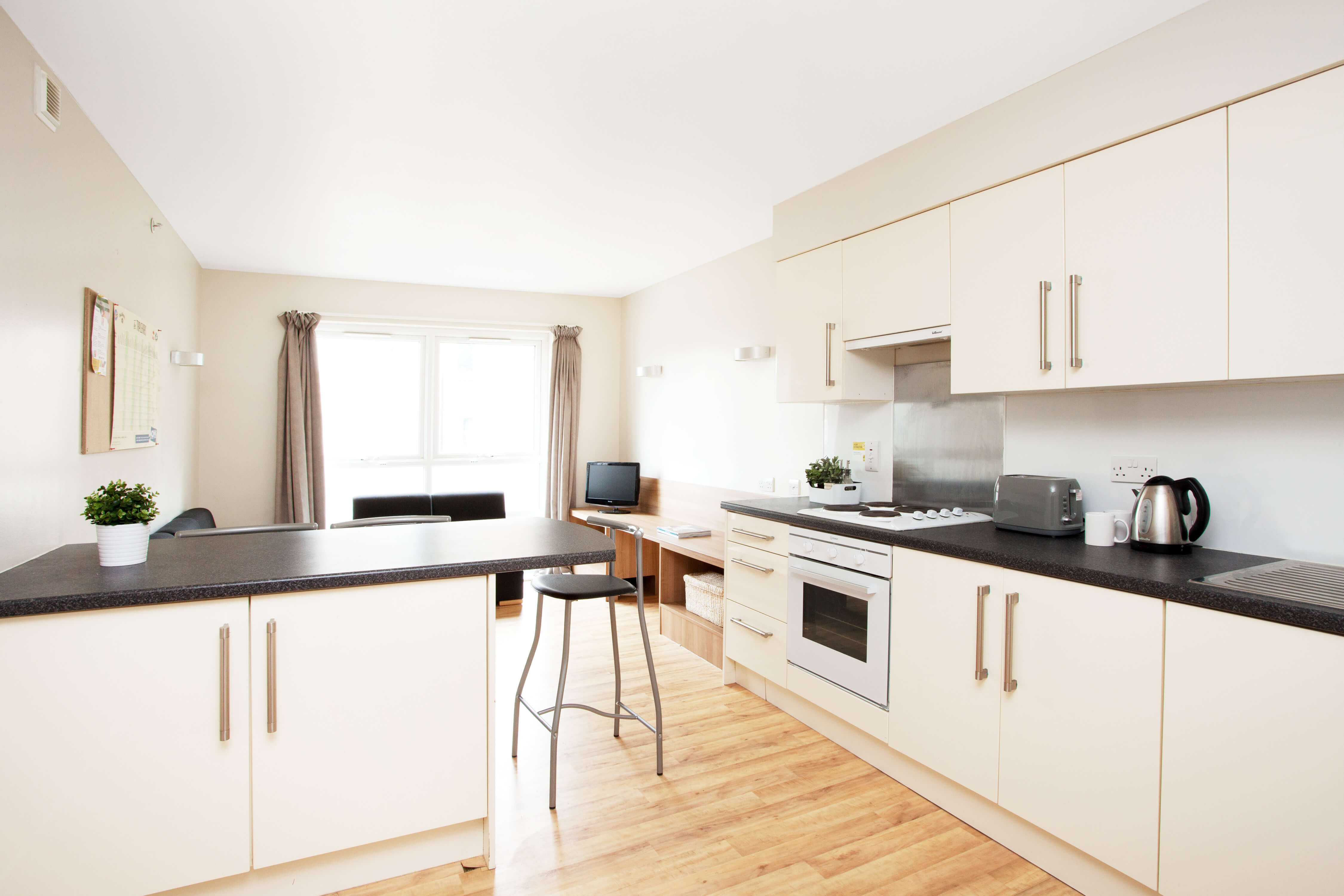 Kitchen with breakfast bar