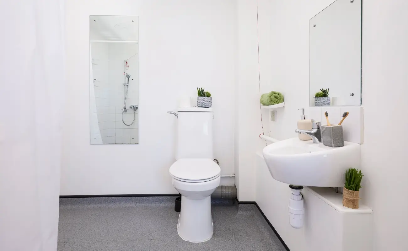 Bathroom in an Accessible Ensuite Premium Range 1