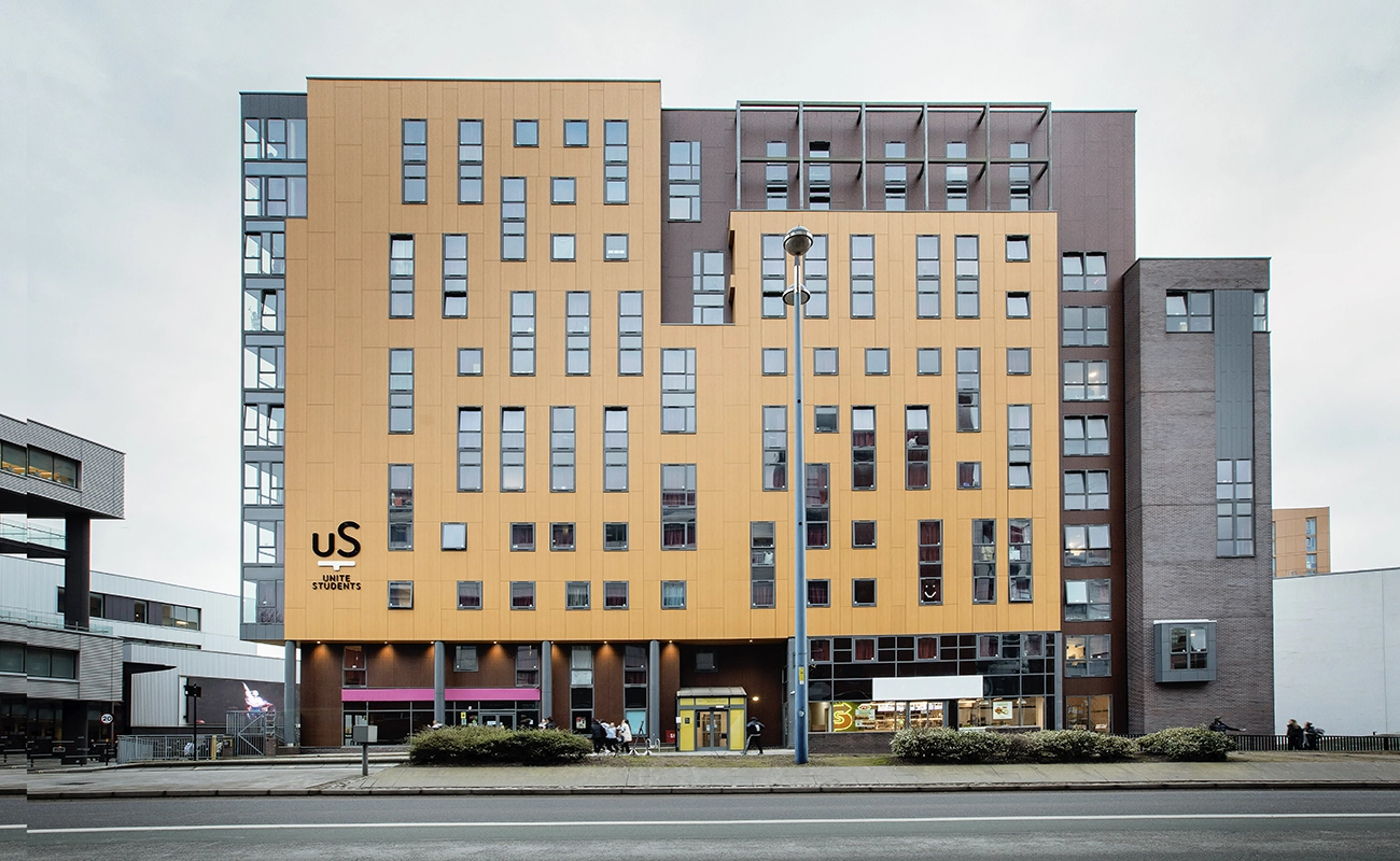 Exterior of the Jennens Court building