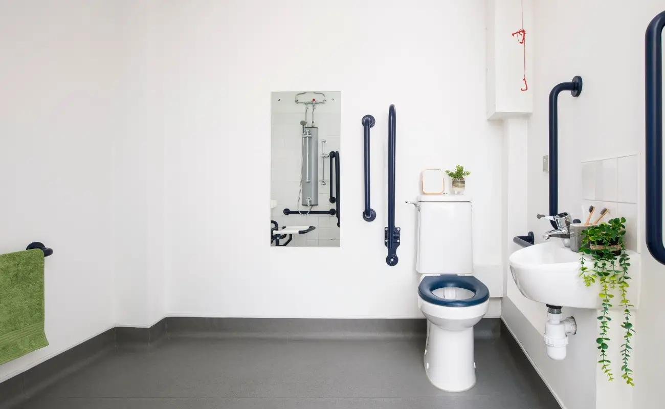Bathroom in an Accessible Ensuite Premium Range 2