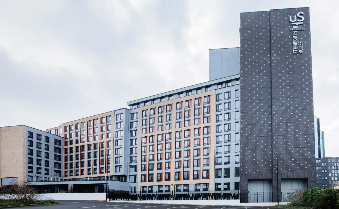 Exterior of the Staniforth House building