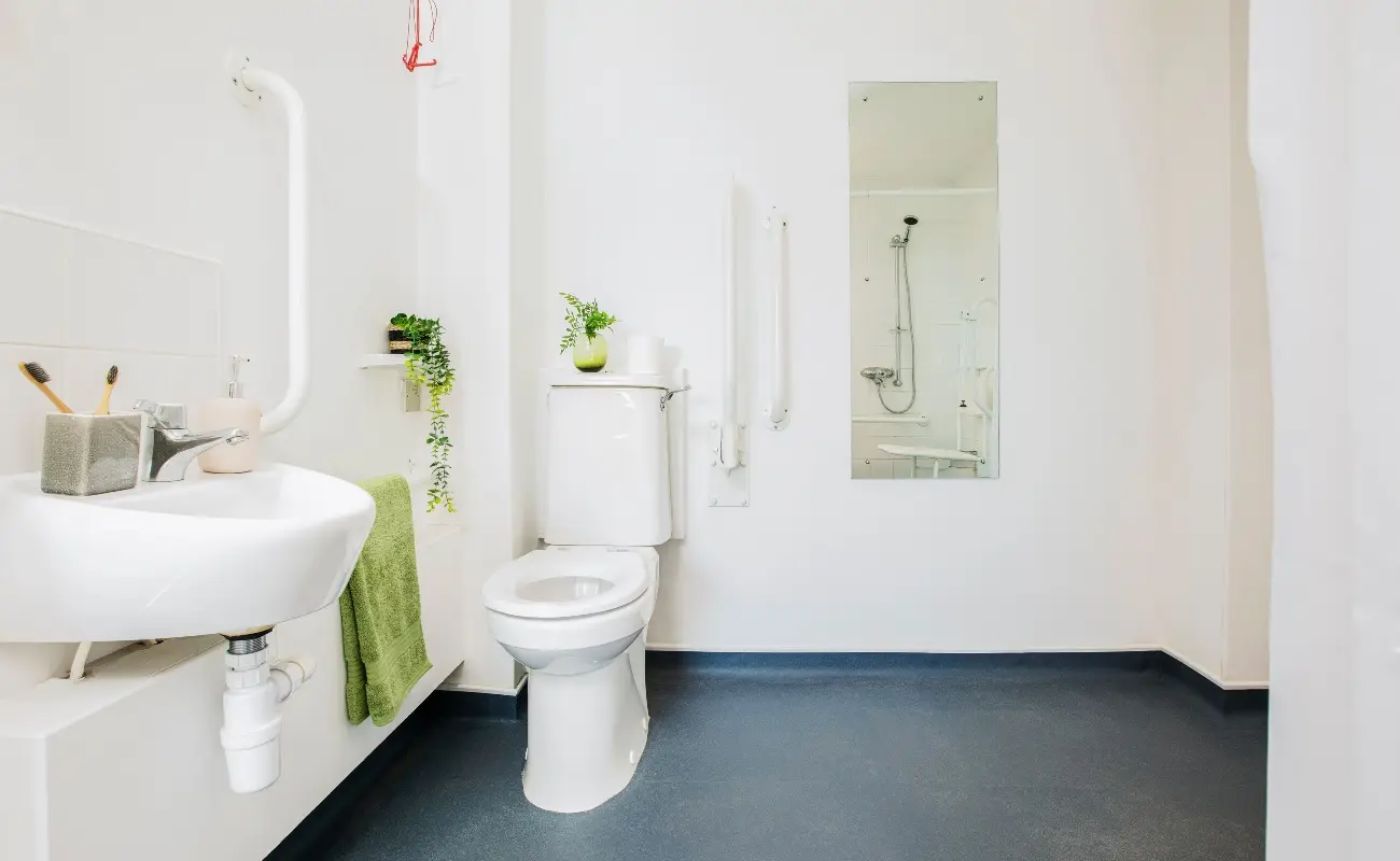 Bathroom in an Accessible Ensuite Premium Range 2