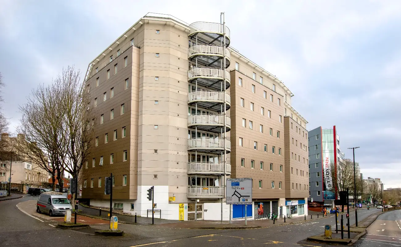 Exterior of the Blenheim Court building