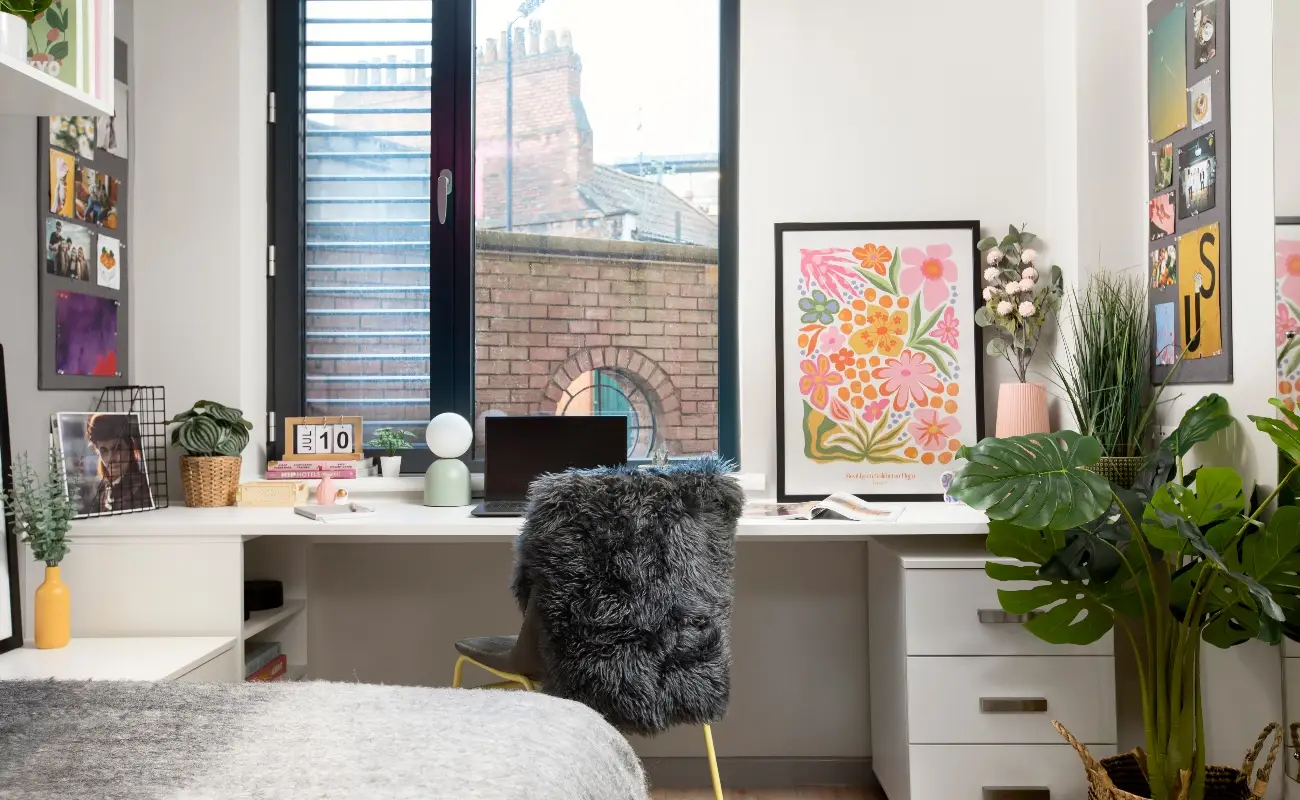 Study space in an Ensuite Classic