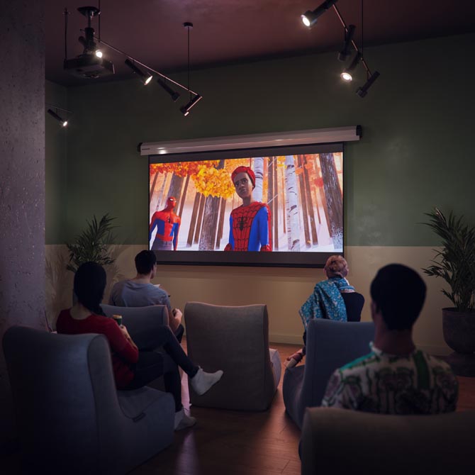 Cinema Room (Artist's Impression)