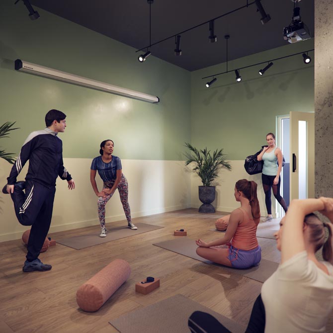 Fitness Studio (Artist's Impression)
