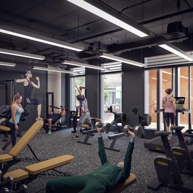 Gym (Artist's Impression)