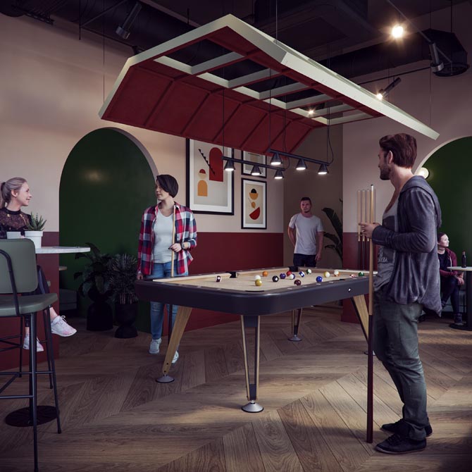 Pool Lounge (Artist's Impression)