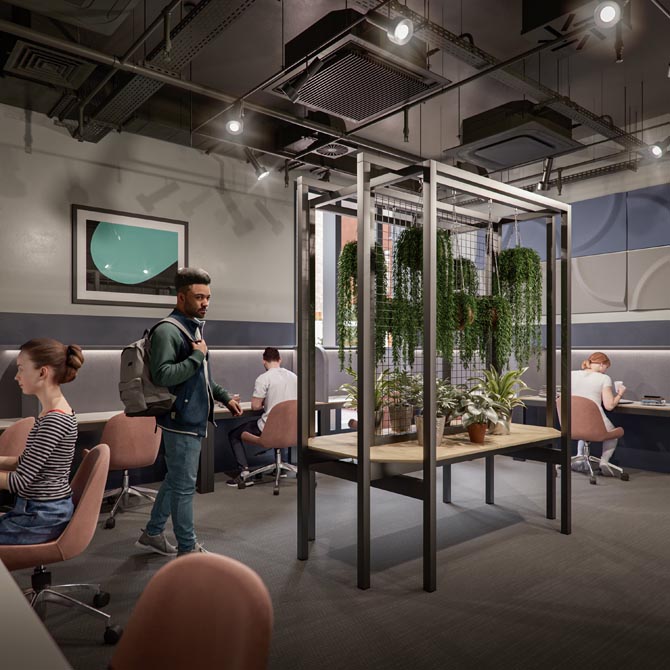 Quiet study room (Artist's Impression)