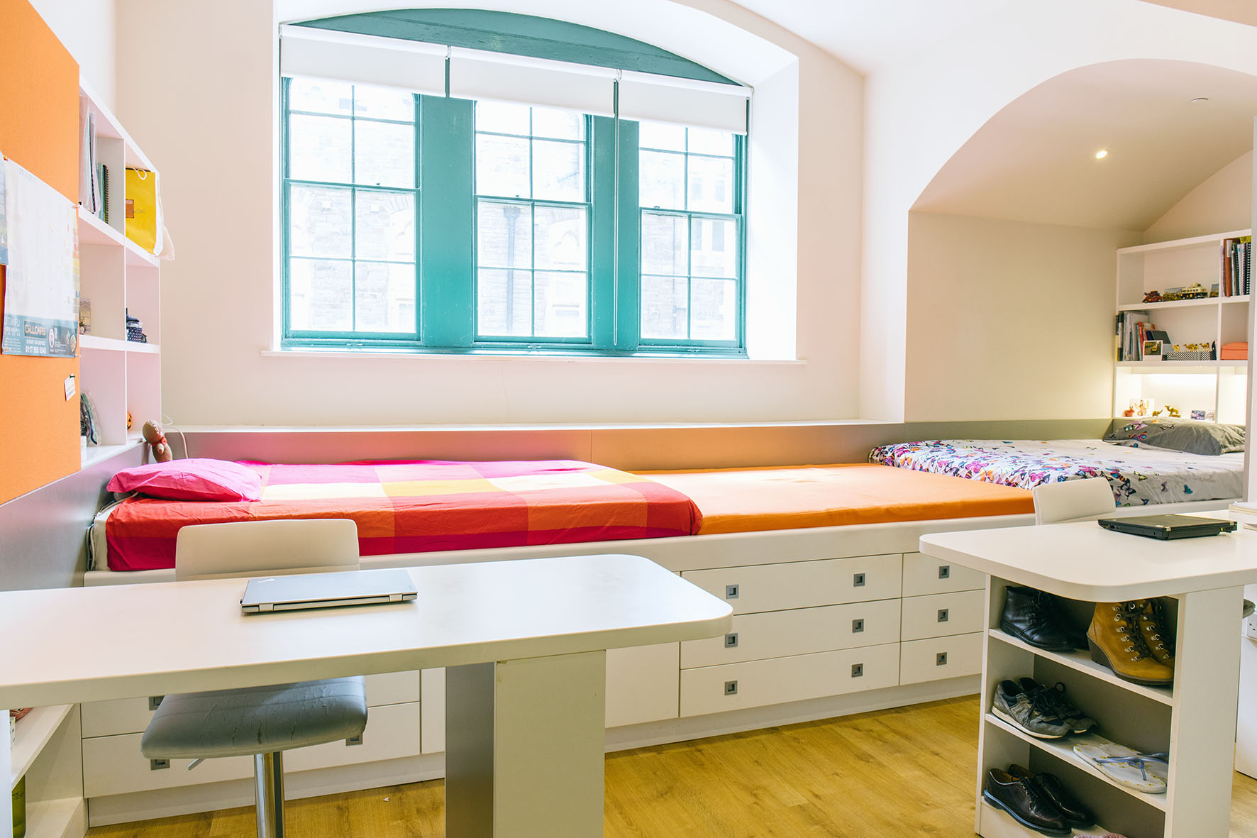 Premium Range 1 Twin room at Cathedral Park in Bristol, Unite Students accommodation