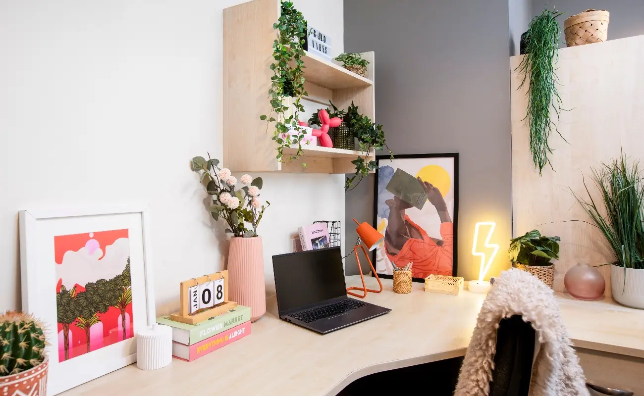 Study space in an Ensuite Classic