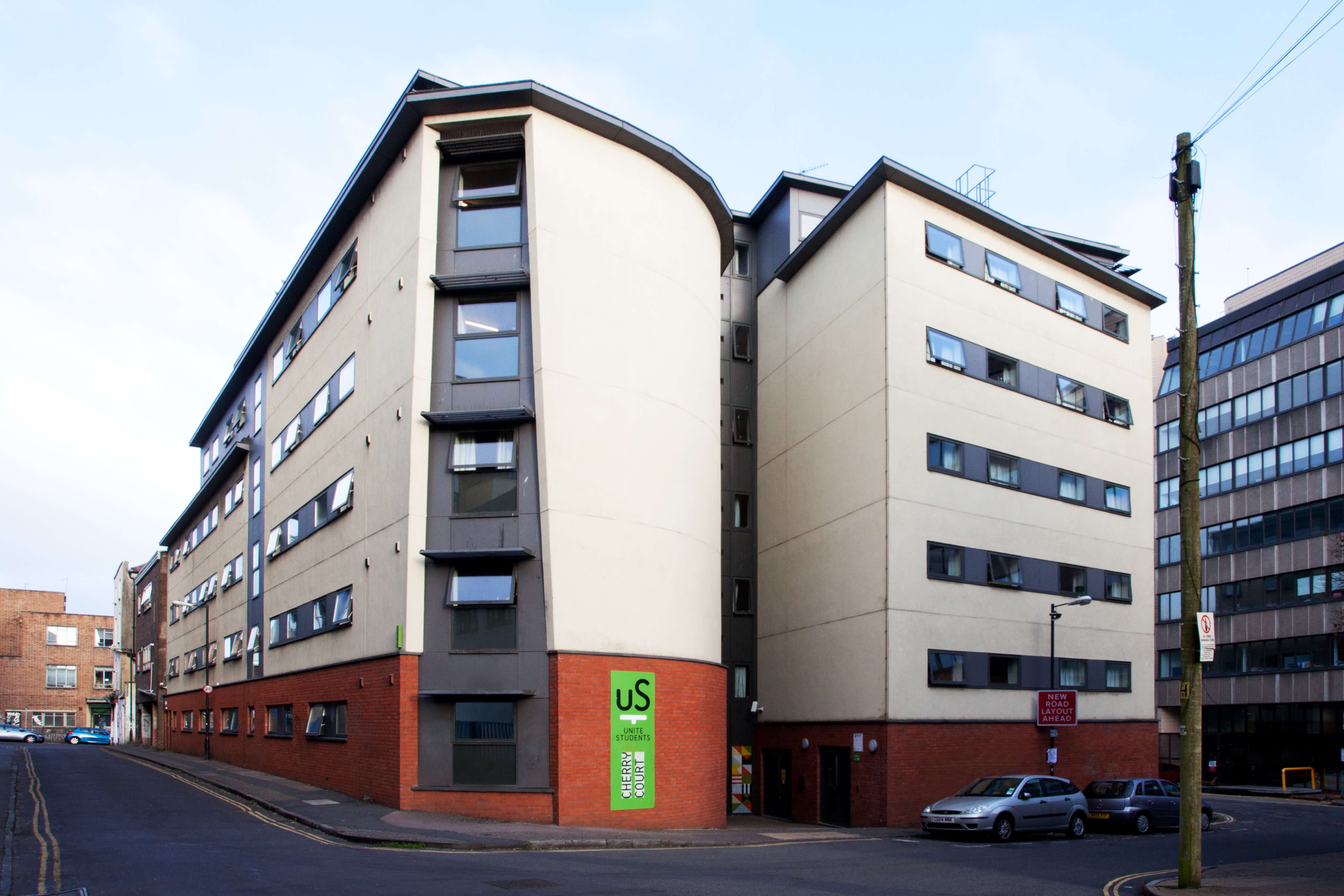 Exterior of Cherry Court building