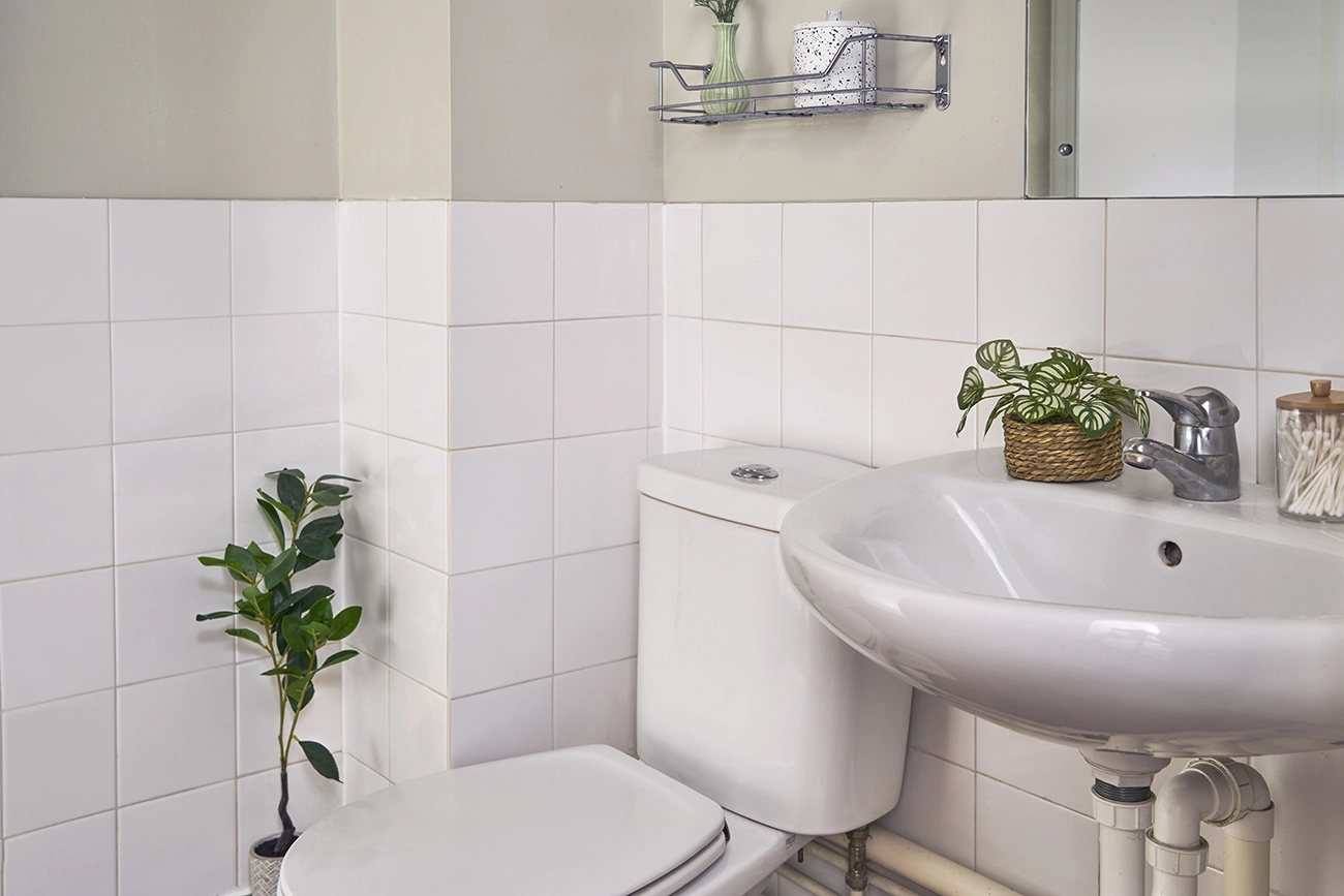 Bathroom in a Studio