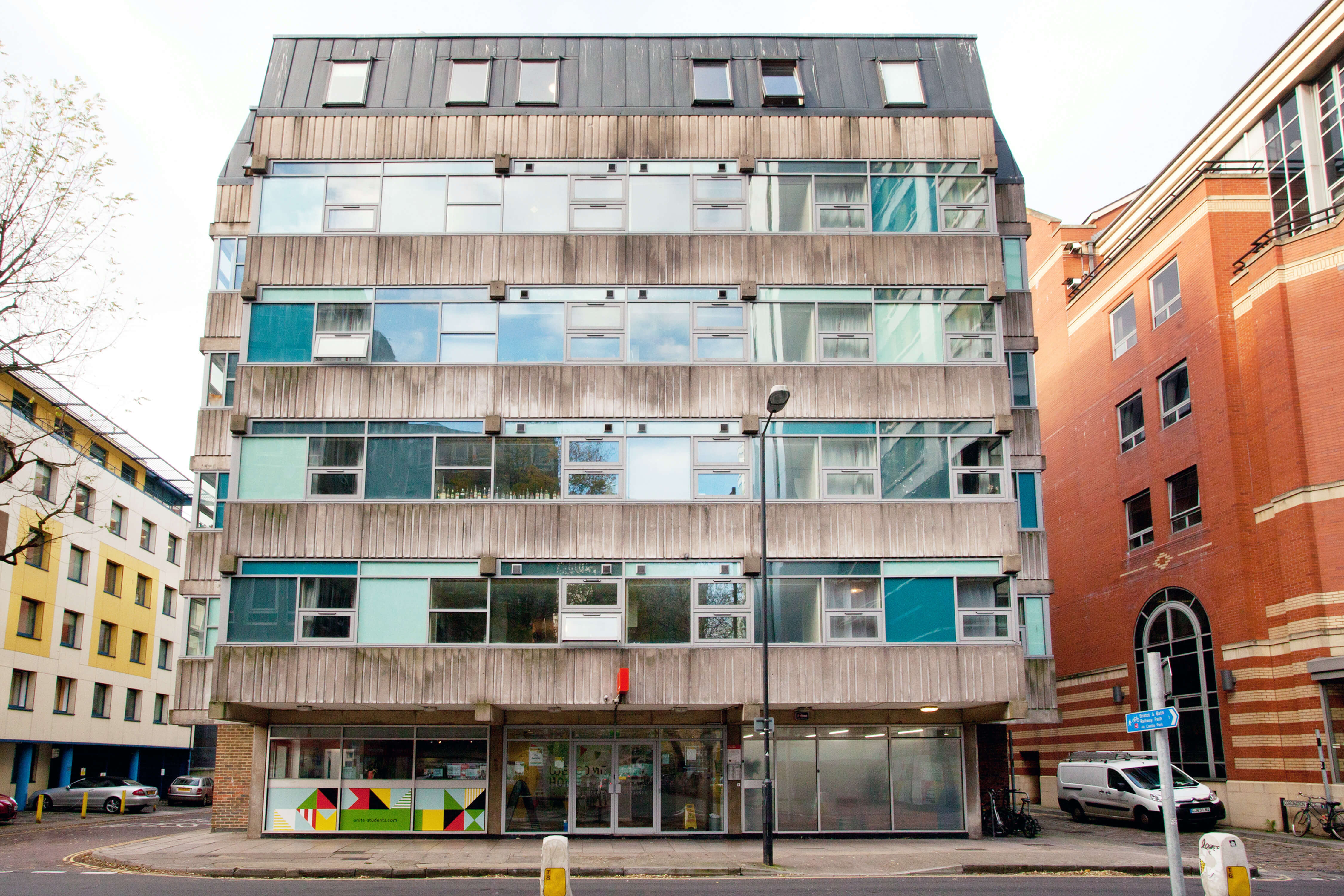 Exterior of The Rackhay building