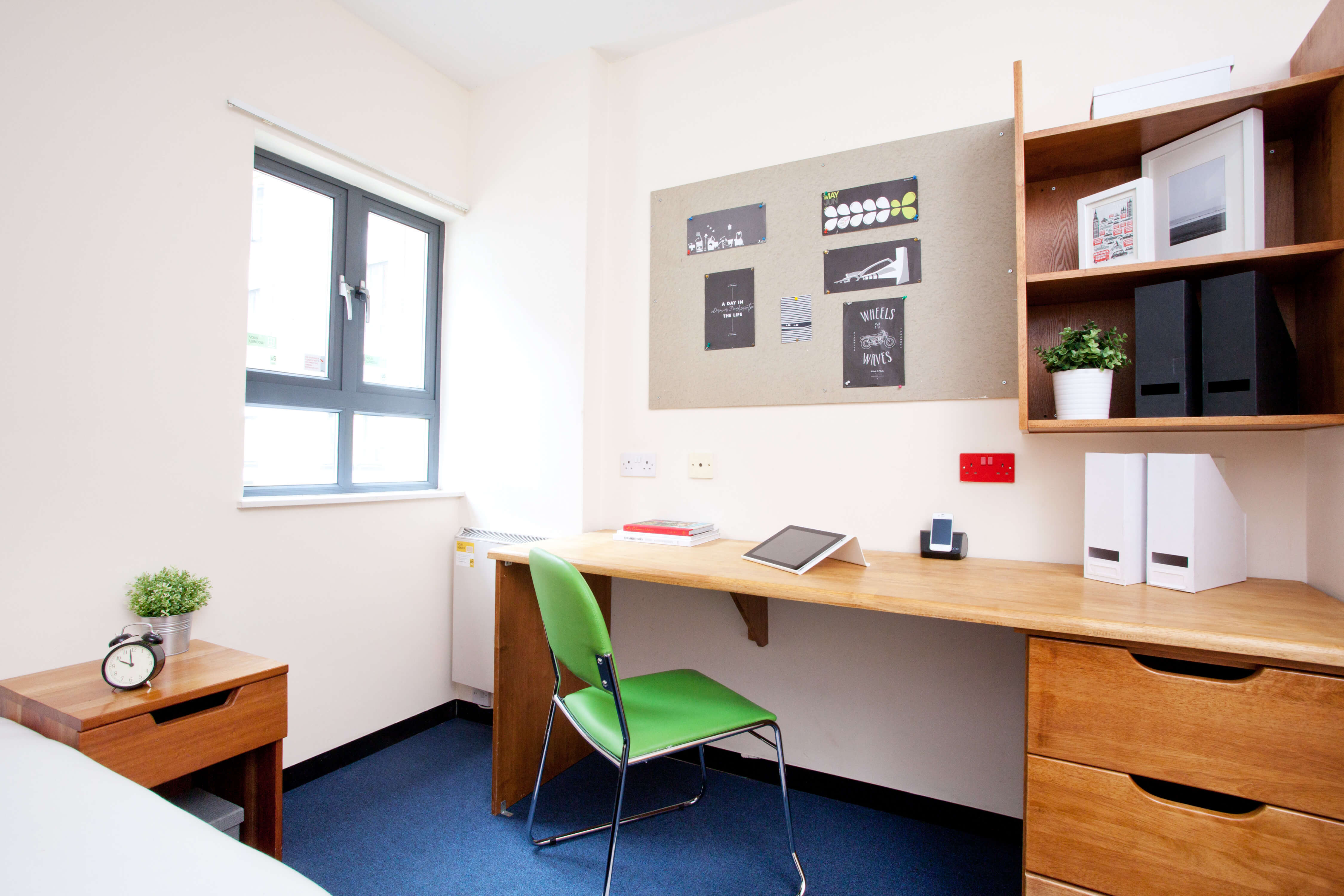 Desk and chair