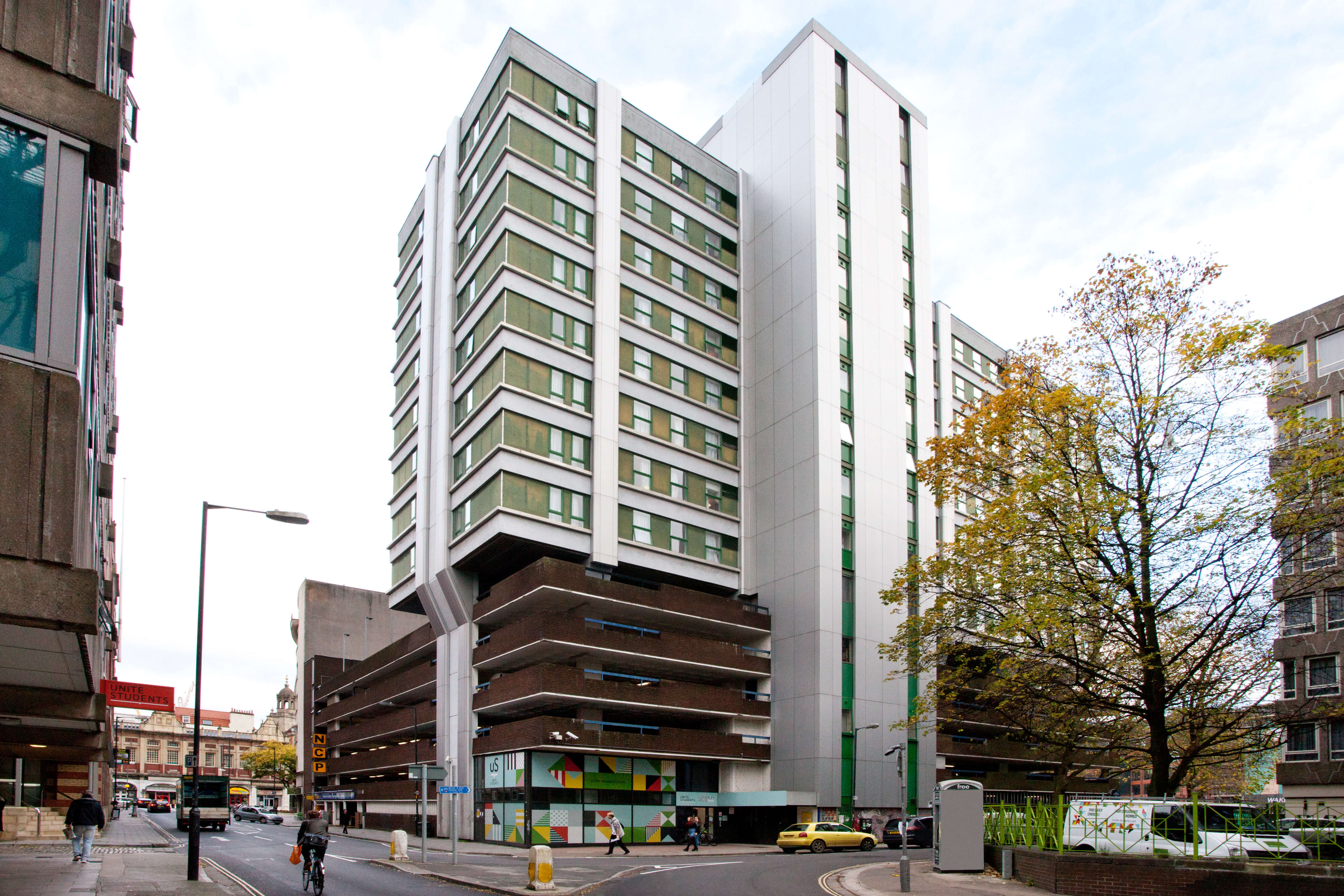 Exterior of Waverly House building