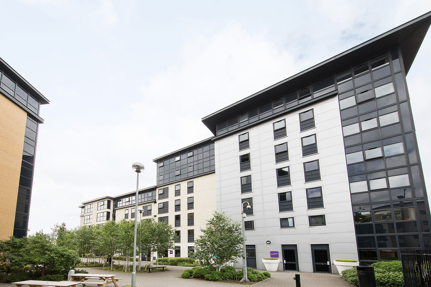 Unite Students accommodation at Adam Street Gardens in Cardiff
