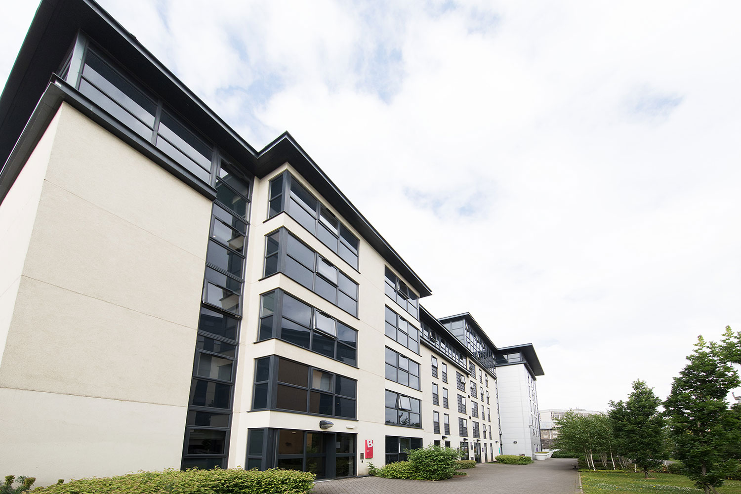 Unite Students accommodation at Adam Street Gardens in Cardiff
