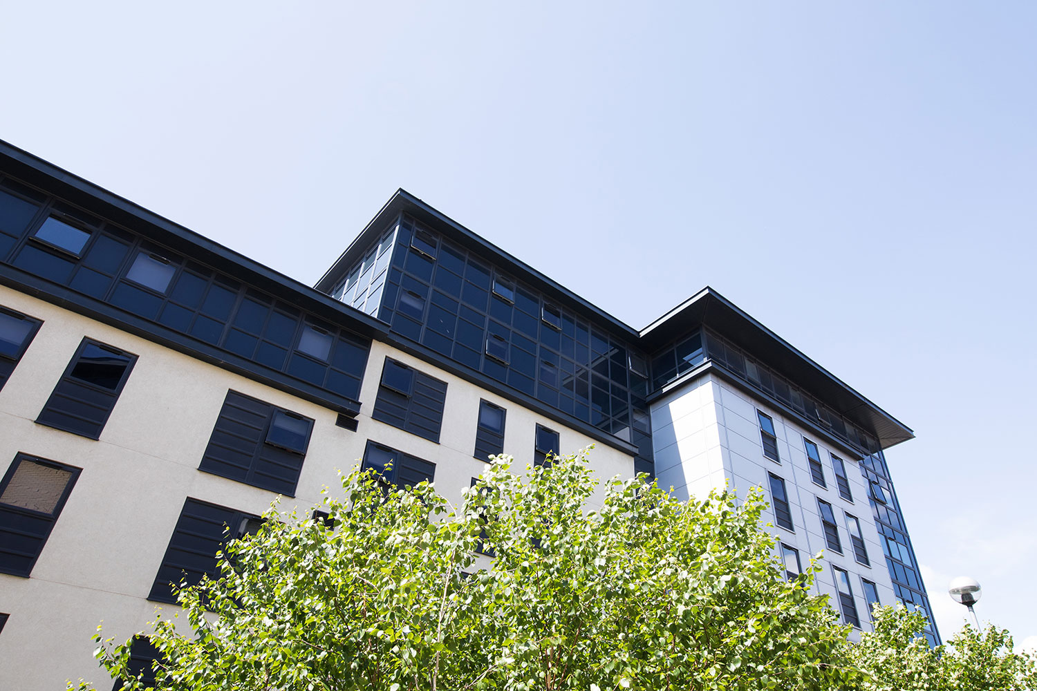 Unite Students accommodation at Adam Street Gardens in Cardiff