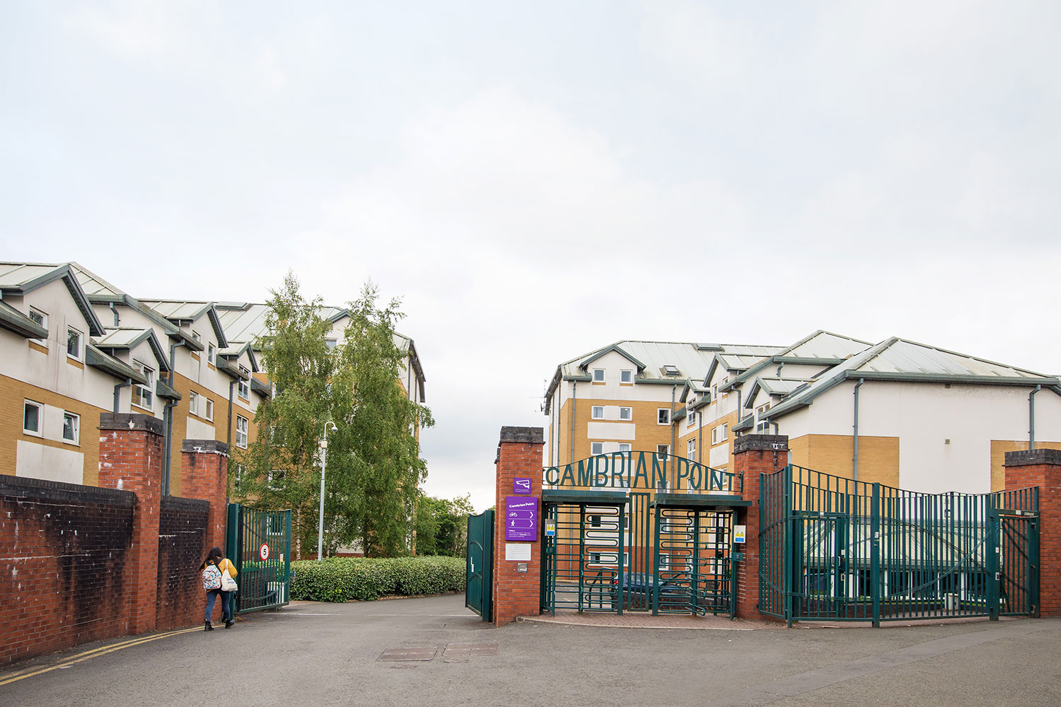 Unite Students accommodation at Cambrian Point in Cardiff