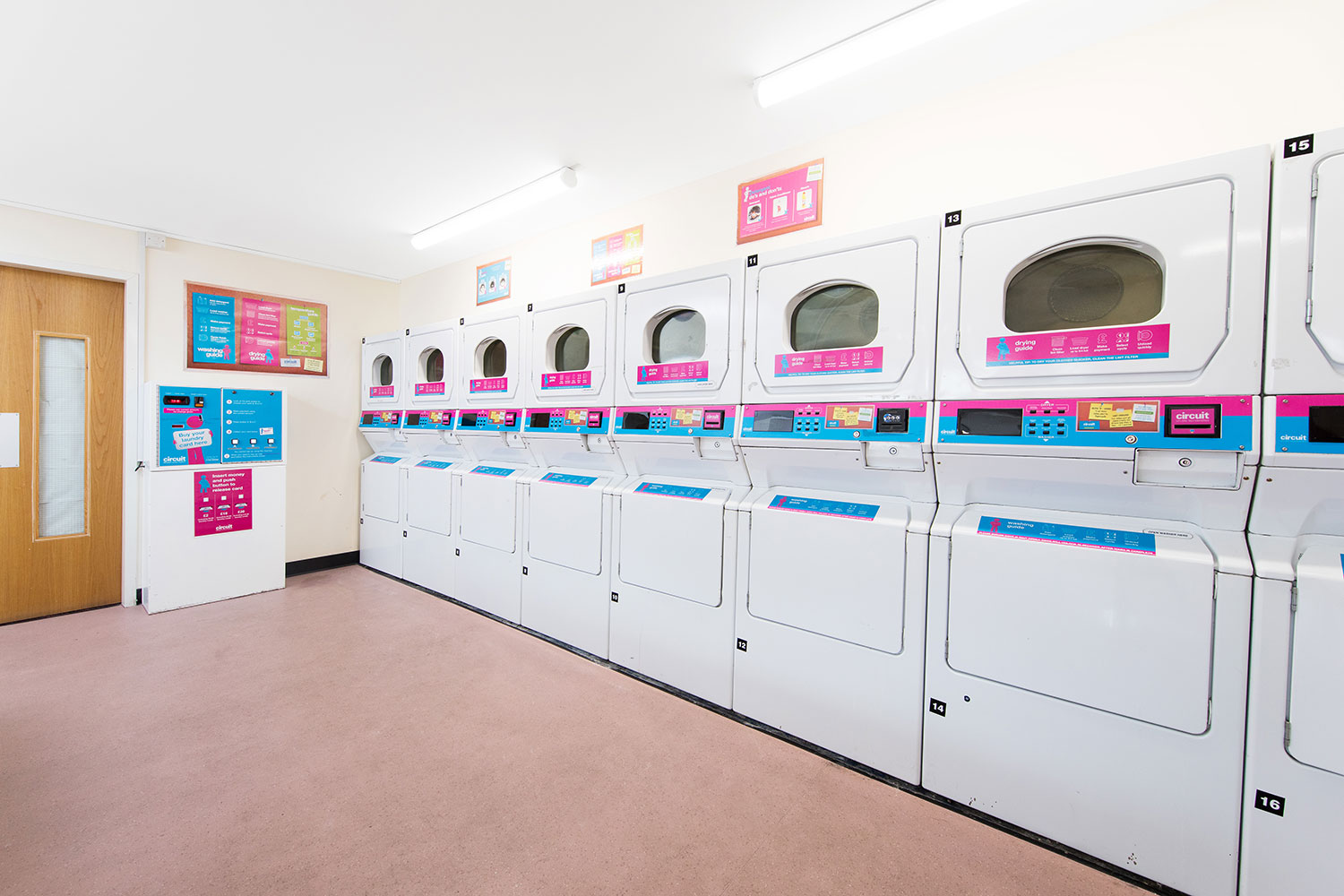 Laundry room at Cambrian Point