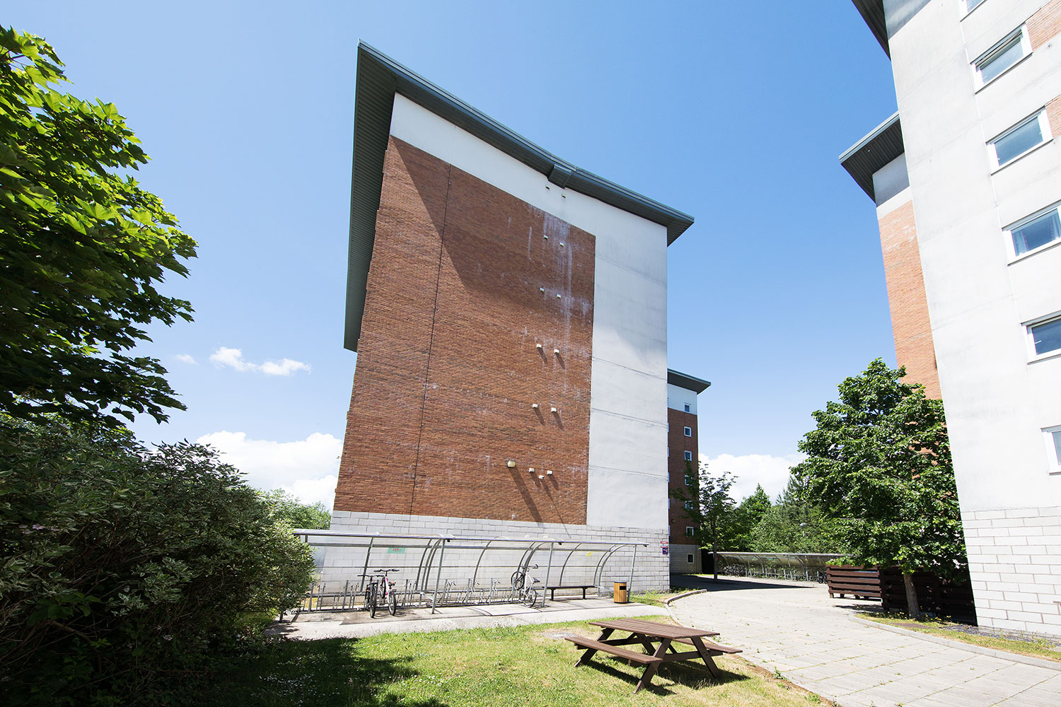 Unite Students accommodation at Clodien House in Cardiff