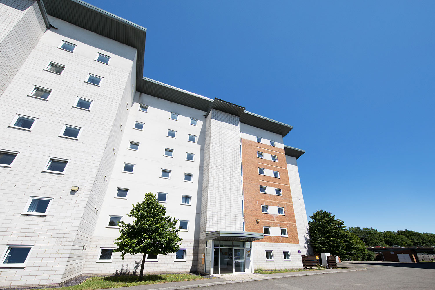 Unite Students accommodation at Clodien House in Cardiff