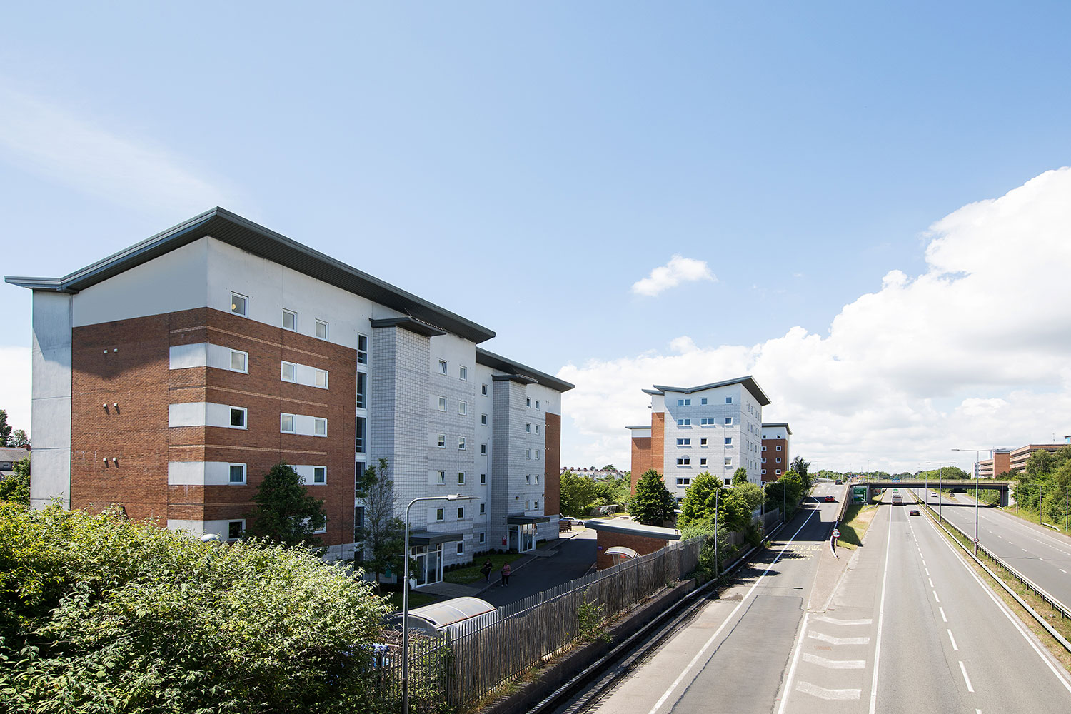 Unite Students accommodation at Clodien House in Cardiff