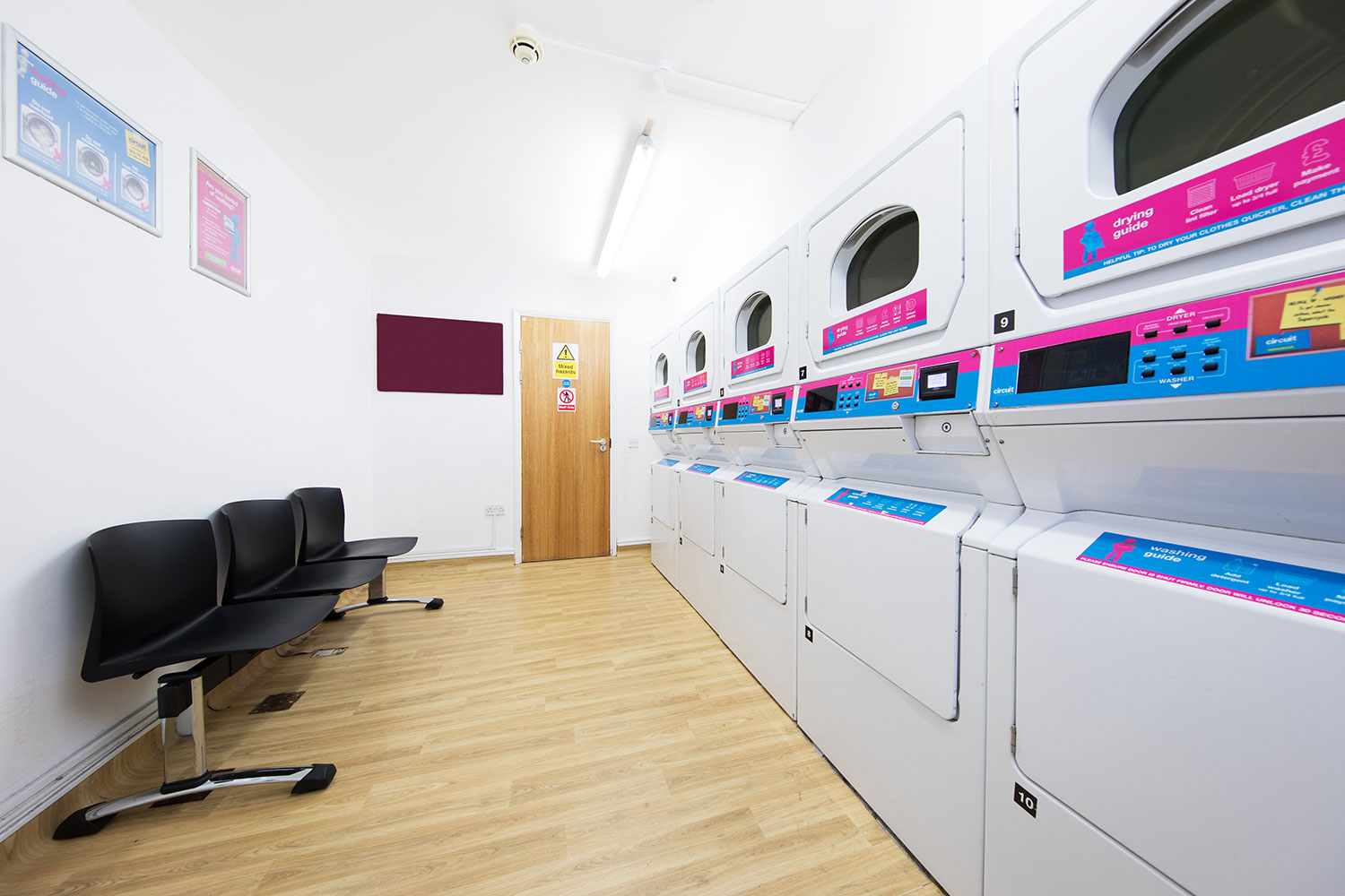 Laundry room at Clodien House
