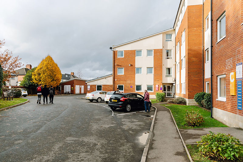 Cardiff student at North Court Unite Students