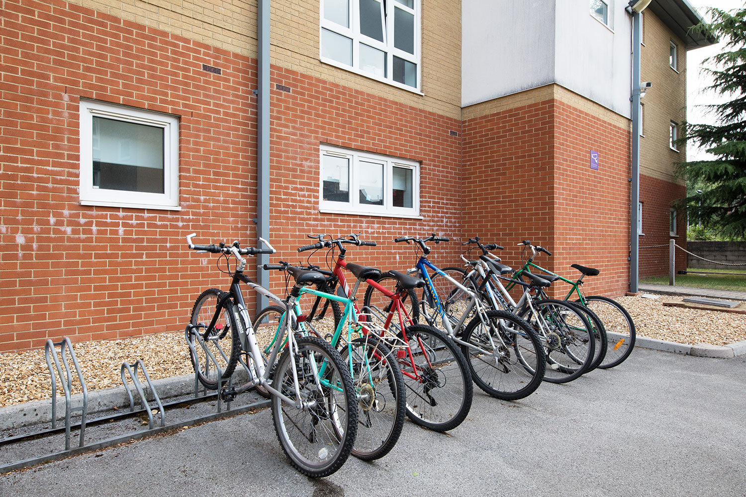 Bike storage at Severn Point