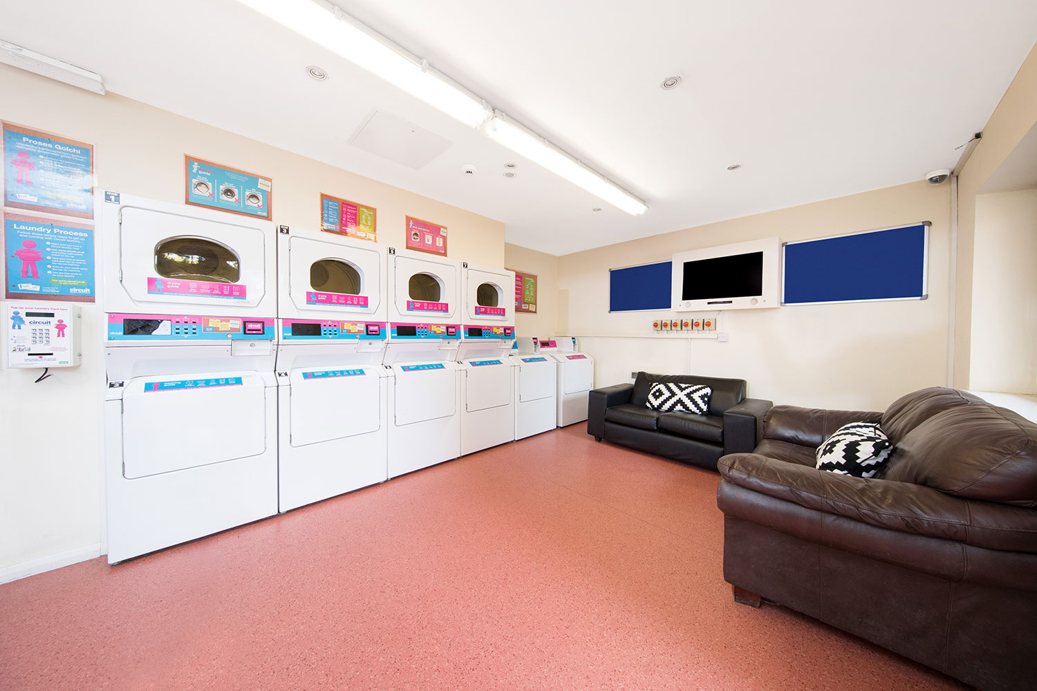 Laundry room at Severn Point