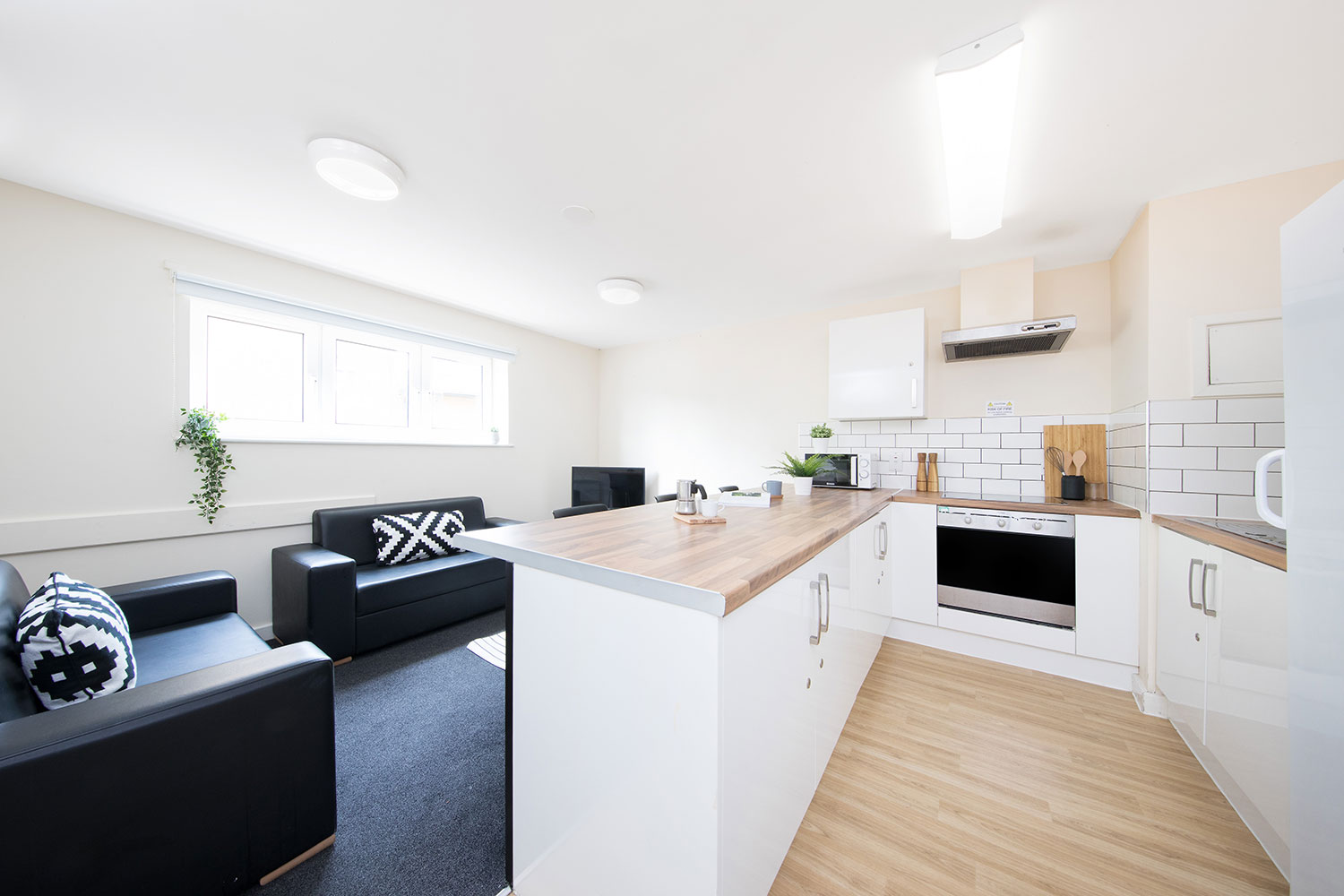 Shared kitchen area at Severn Point
