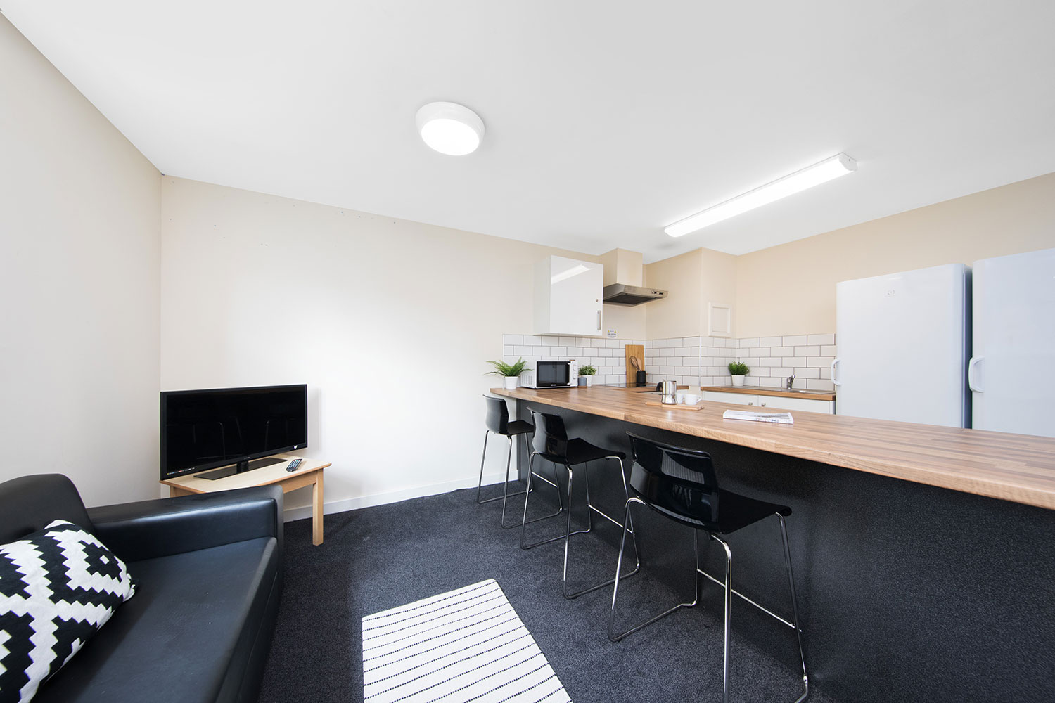Shared kitchen area at Severn Point