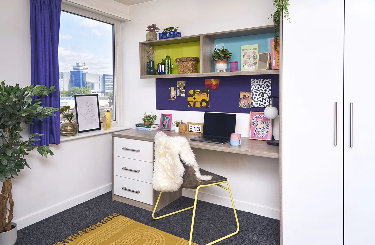 Study space in a studio
