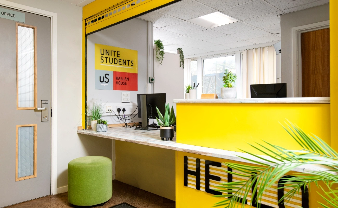 Reception area