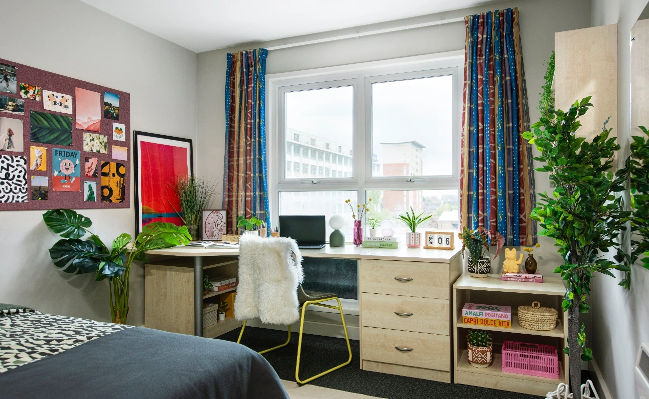Study space in an Ensuite Premium Range 1