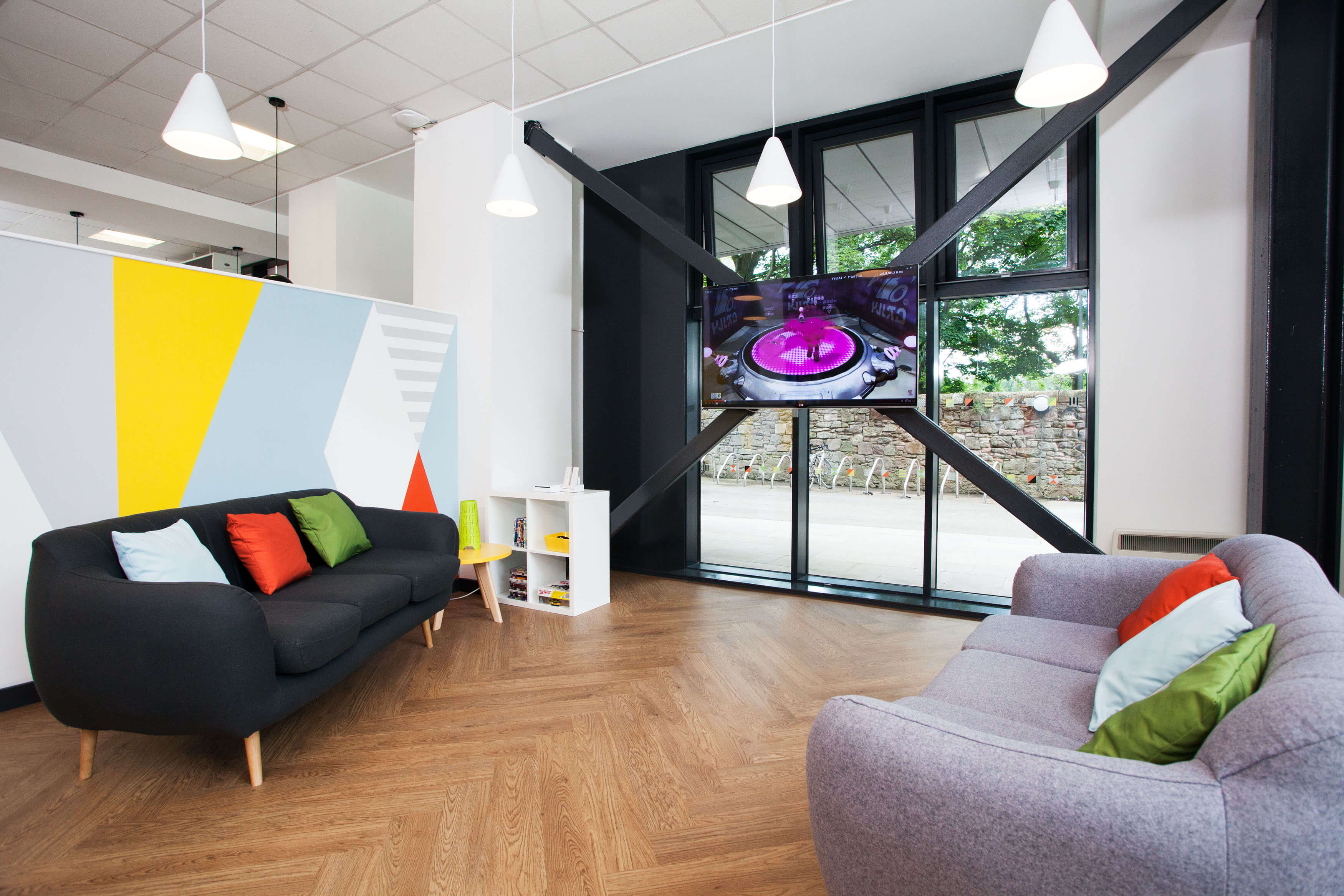 Common room at Chalmers Street