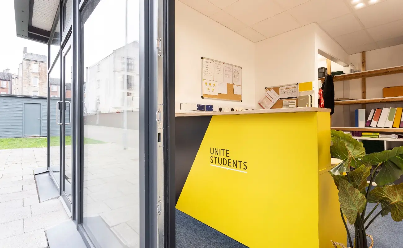 Reception area
