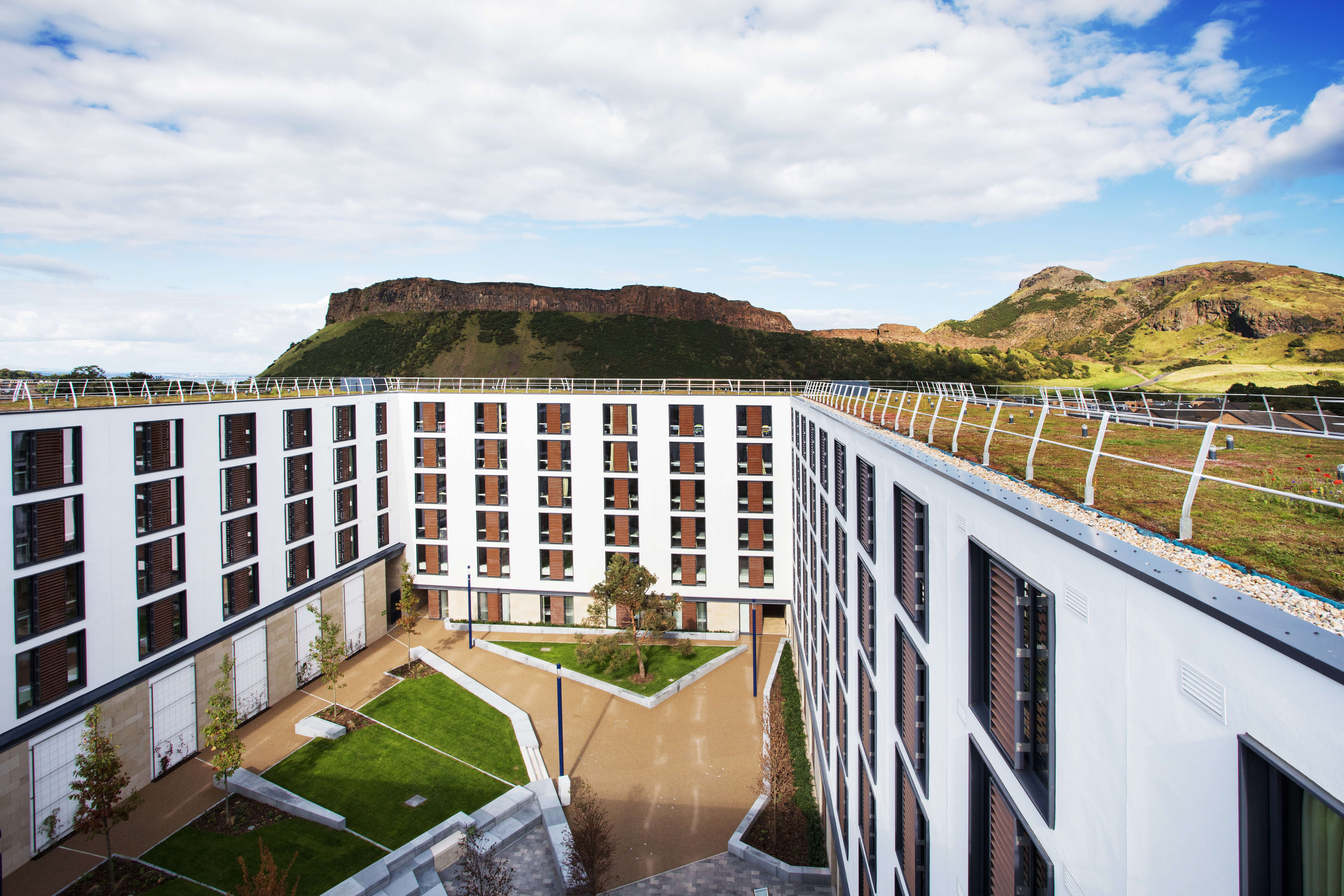 Unite Students accommodation at Salisbury Court in Edinburgh