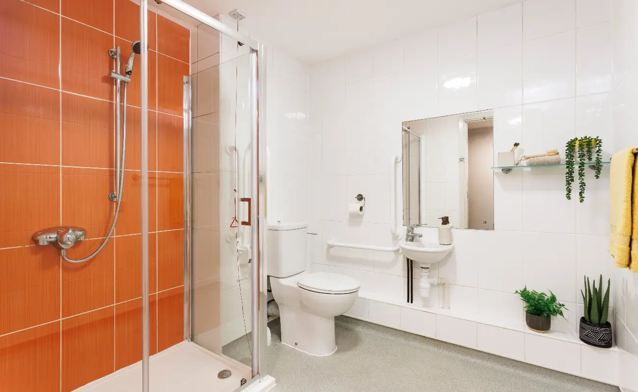 Accessible Studio bathroom