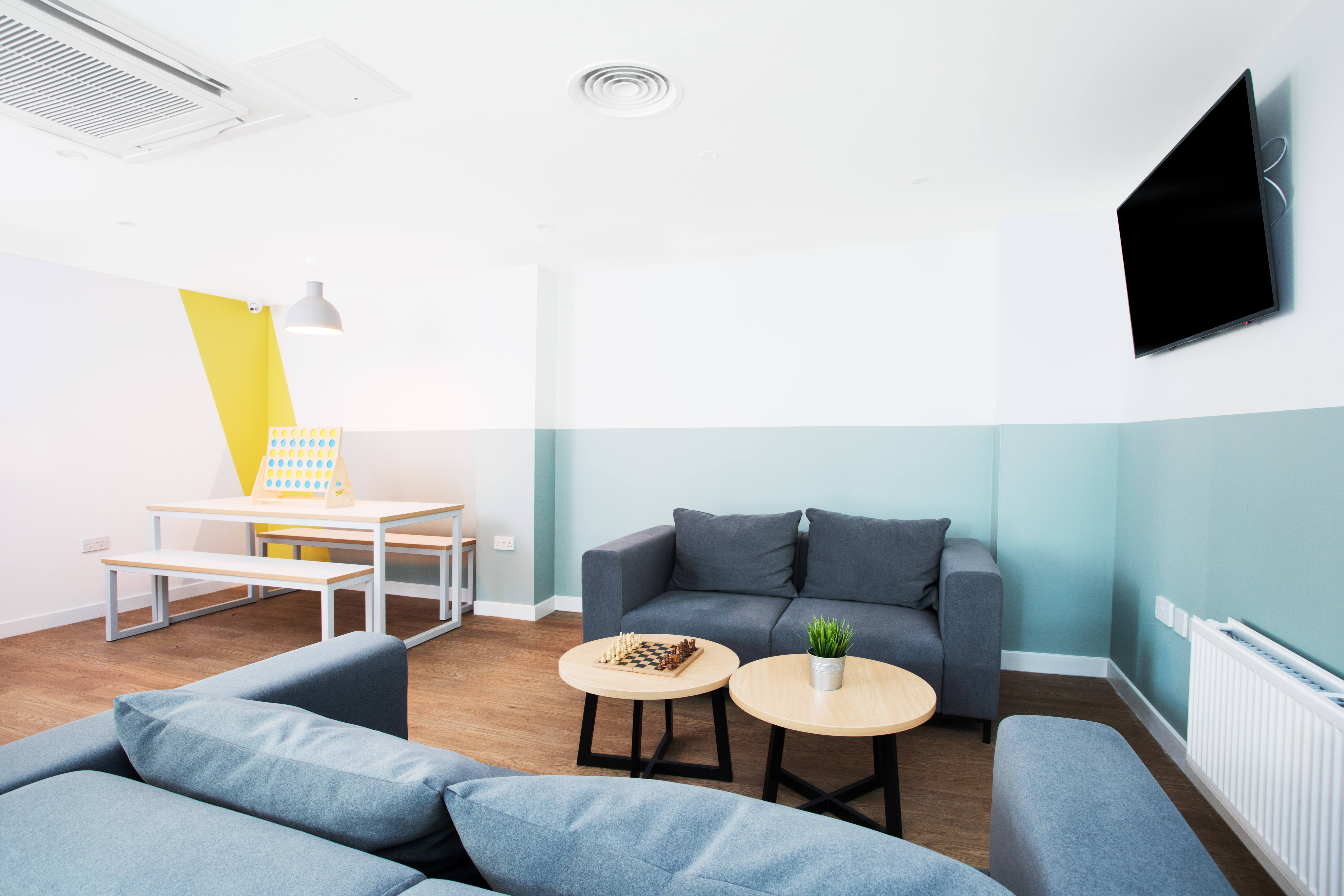 Common room at The Old Printworks
