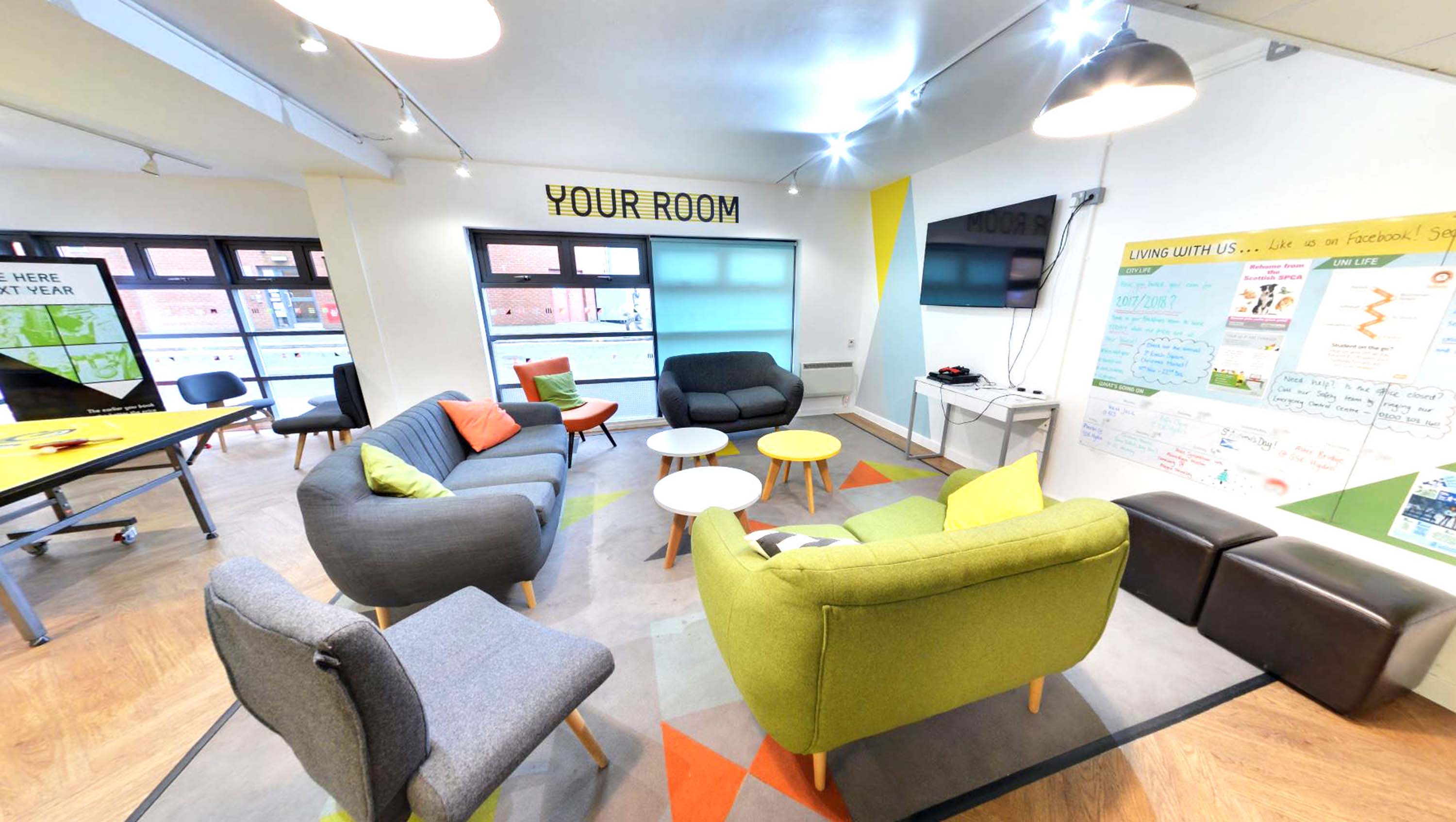 Common room at Blackfriars