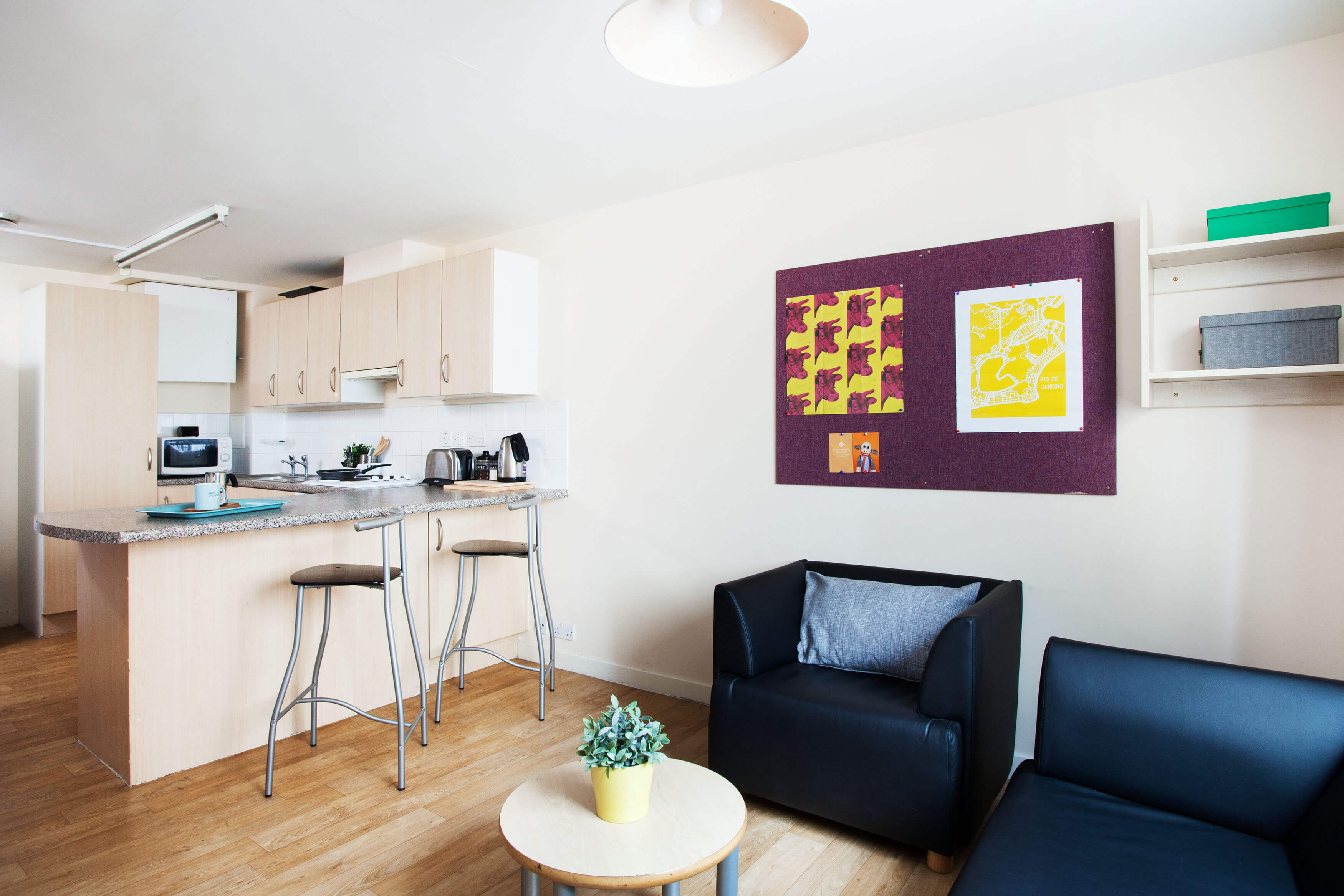 Shared kitchen area at Blackfriars