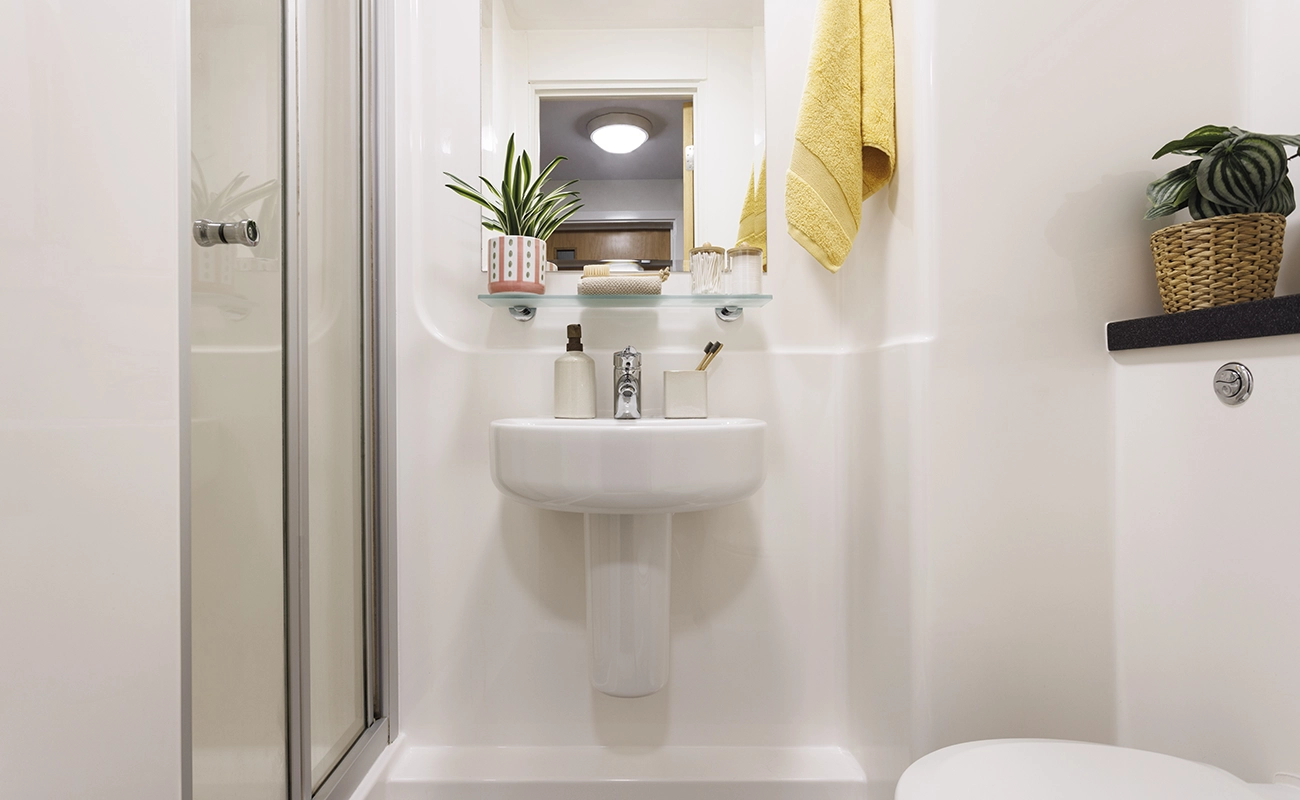 Bathroom in a One Bedroom Flat Classic